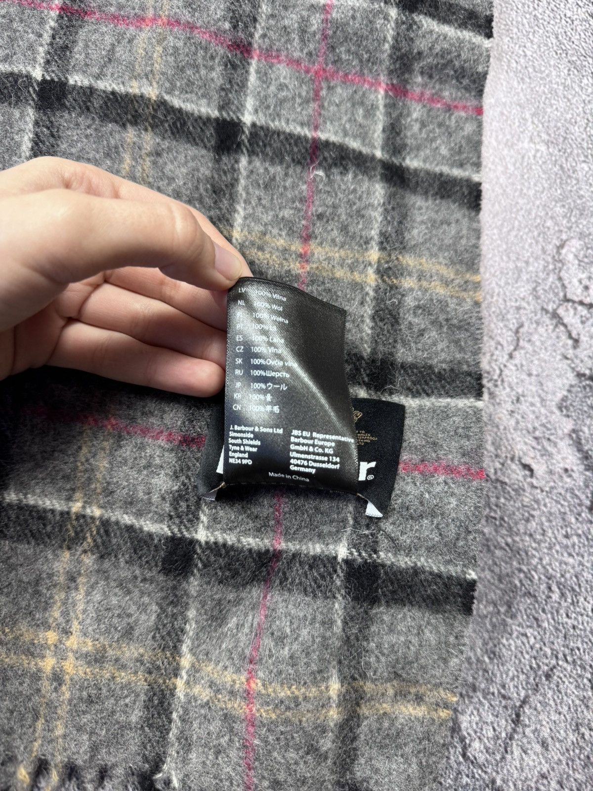 Barbour Barbour Tartan Lambswool Scarf — New with Tags Size ONE SIZE - 6 Thumbnail
