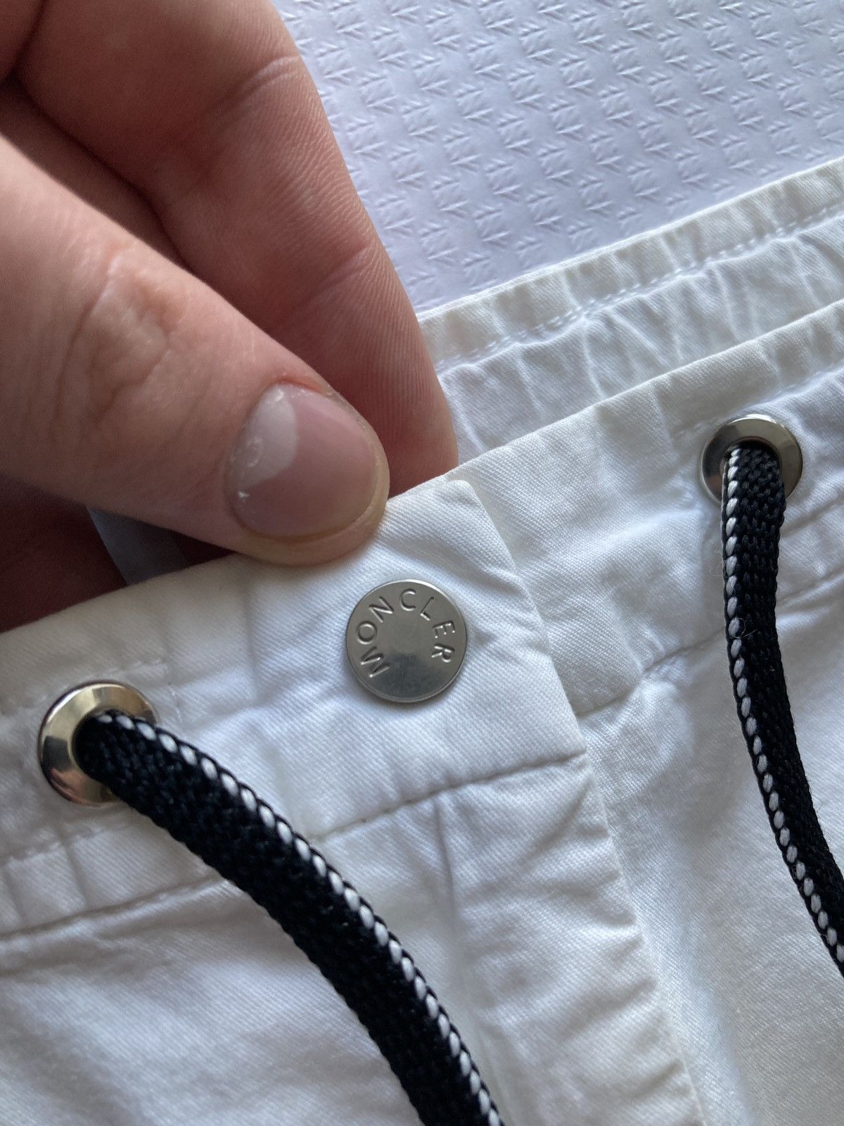 Moncler Moncler white MIDI skirt Size 28" / US 6 / IT 42 - 8 Thumbnail