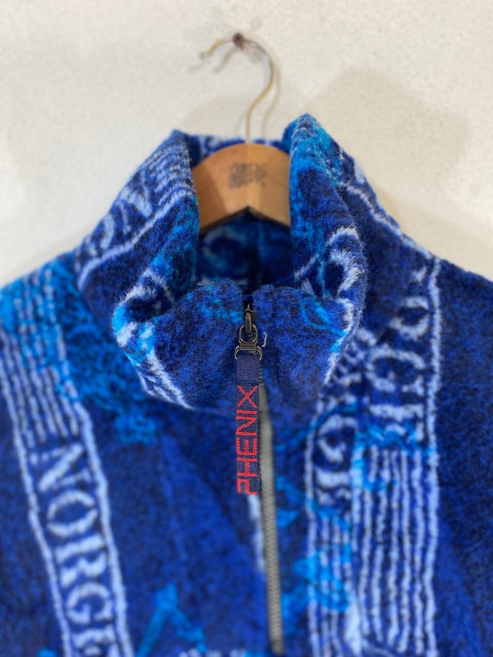 Phenix vintage phenix half zipper fleece jacket nice design Size US M / EU 48-50 / 2 - 2 Thumbnail