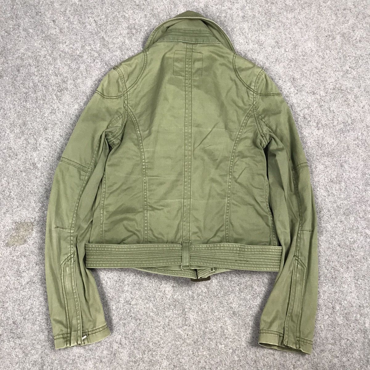 If Six Was Nine × Japanese Brand × Le Grande Bleu (L.G.B.) G.O.A JAPAN GREEN MILITARY CROPPED JACKET Size US XS / EU 42 / 0 - 9 Thumbnail