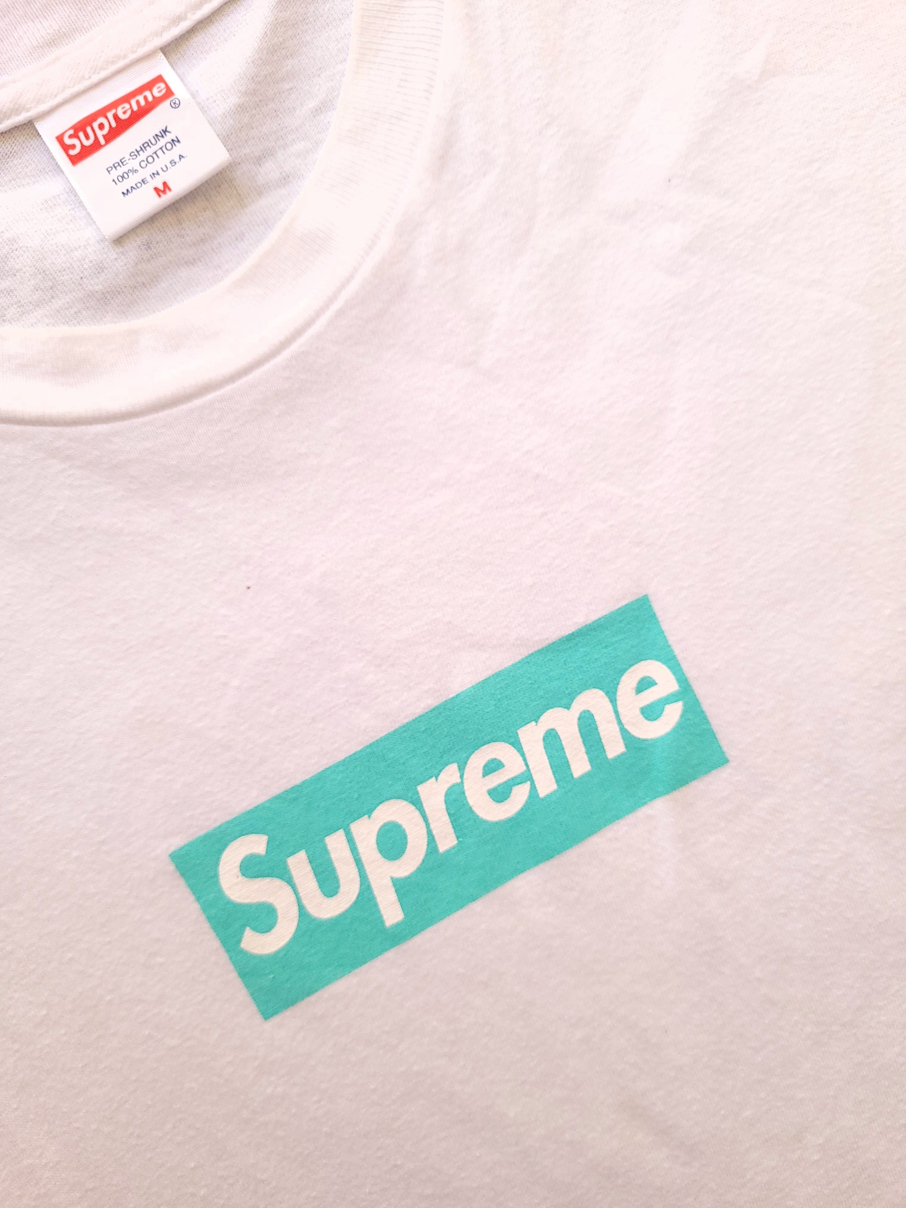 Supreme Supreme x Tiffany & Co. Box Logo Tee | Grailed