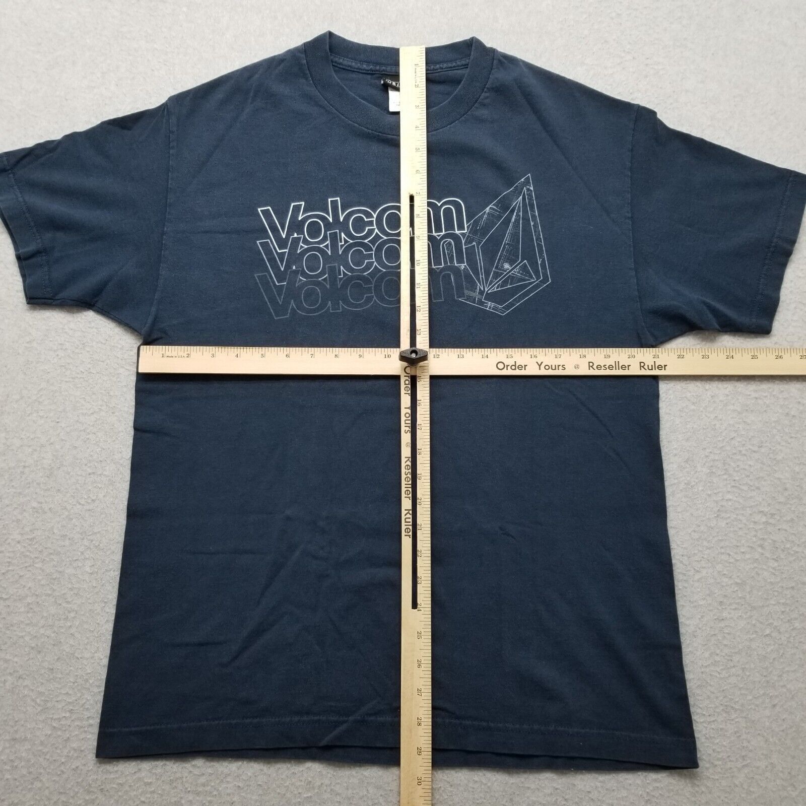 Volcom Volcom Shirt Mens Large Blue Short Sleeve Crew Neck Size US L / EU 52-54 / 3 - 8 Thumbnail