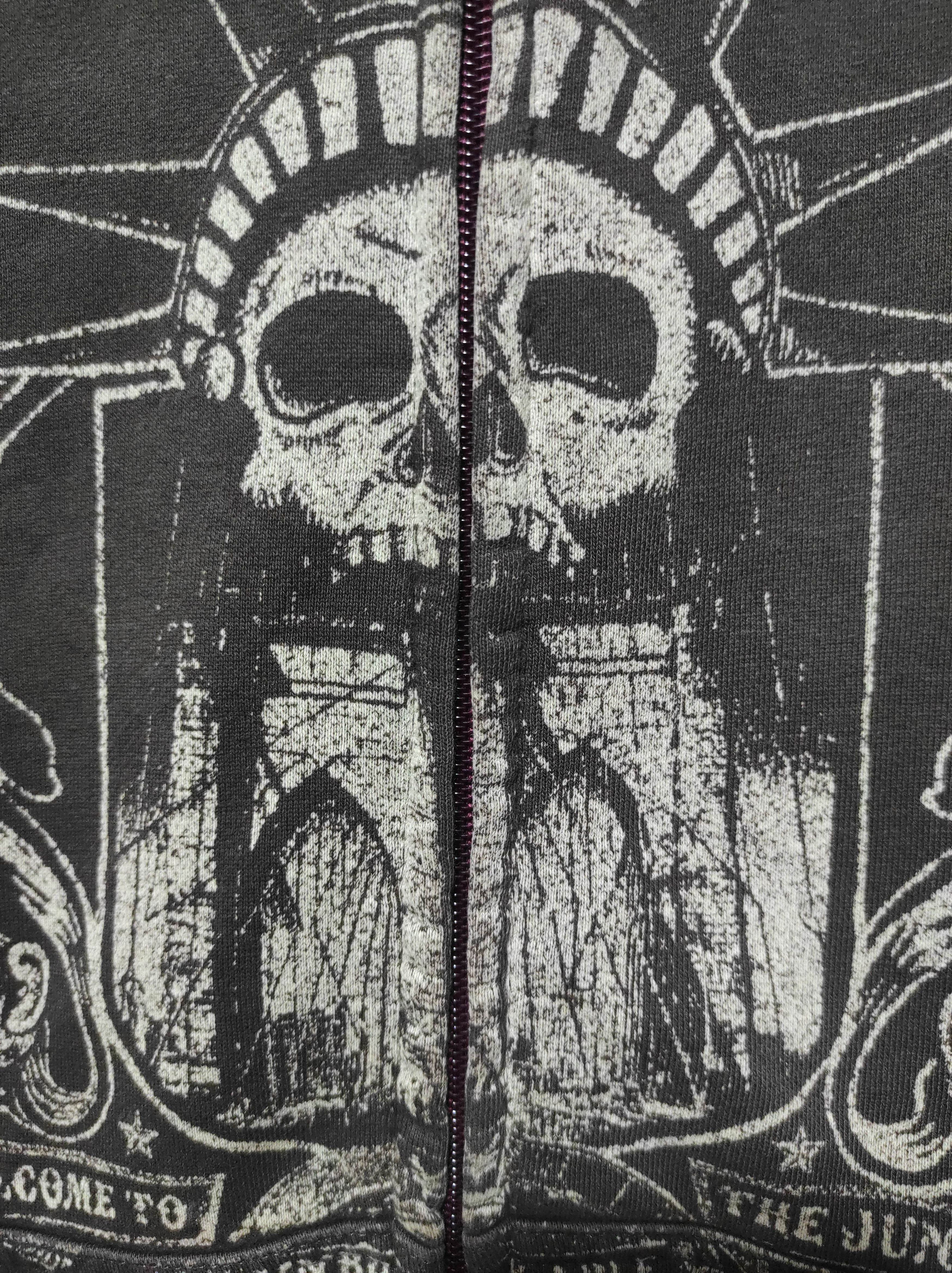 Zoo York skull Zip Fur Hoodie Ifsixwasnine Lgb Style