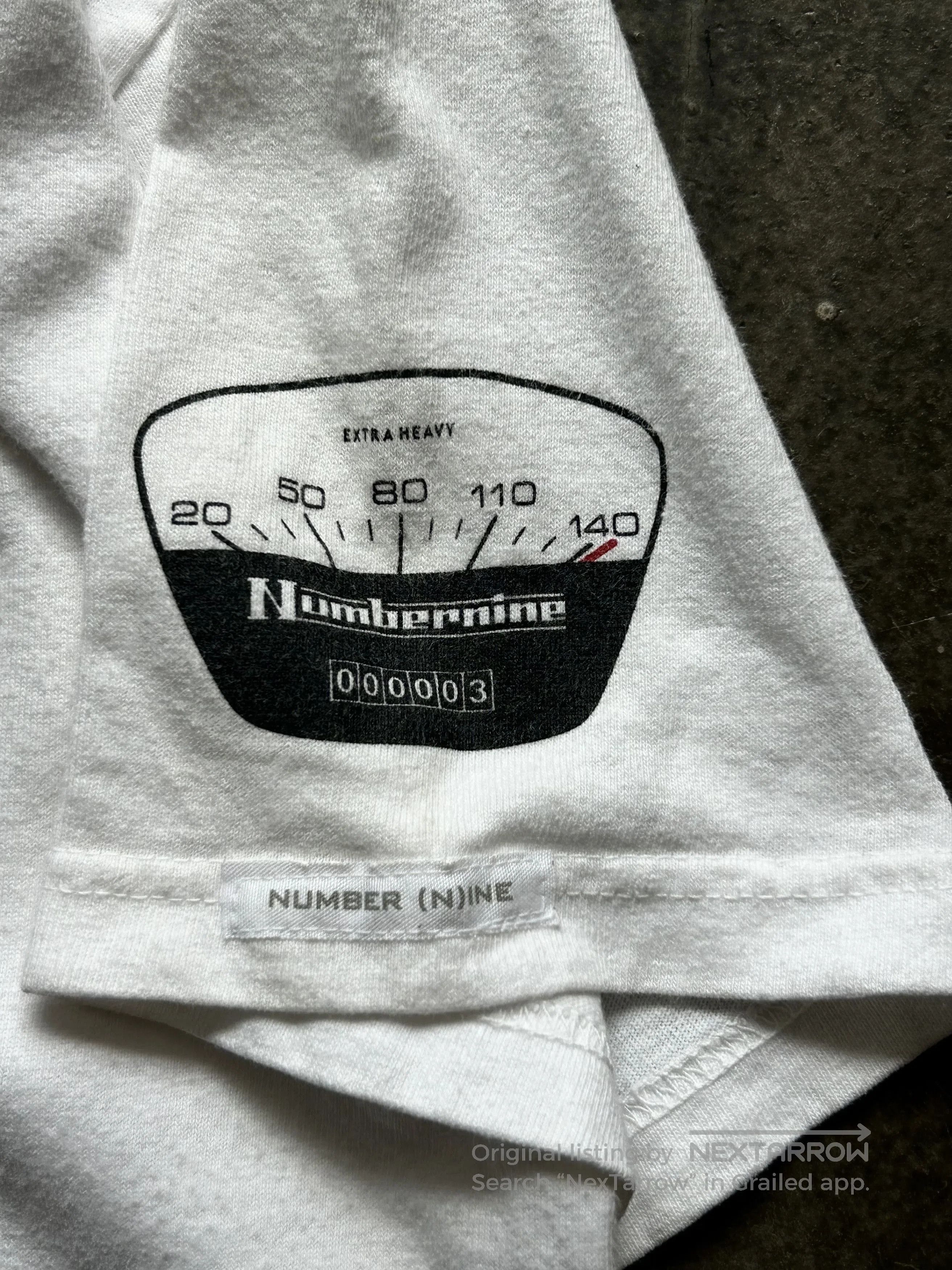 Number (N)ine Number (N)ine 2000ss Slogan Tee. Size US L / EU 52-54 / 3 - 4 Thumbnail