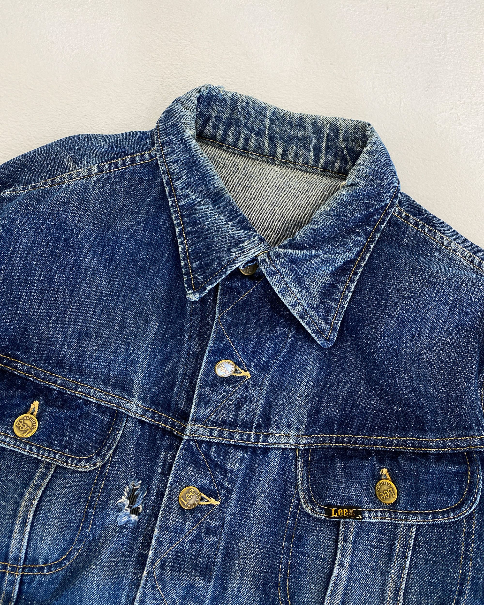 Lee 1980s 101-J Denim Jacket Size US M / EU 48-50 / 2 - 3 Thumbnail