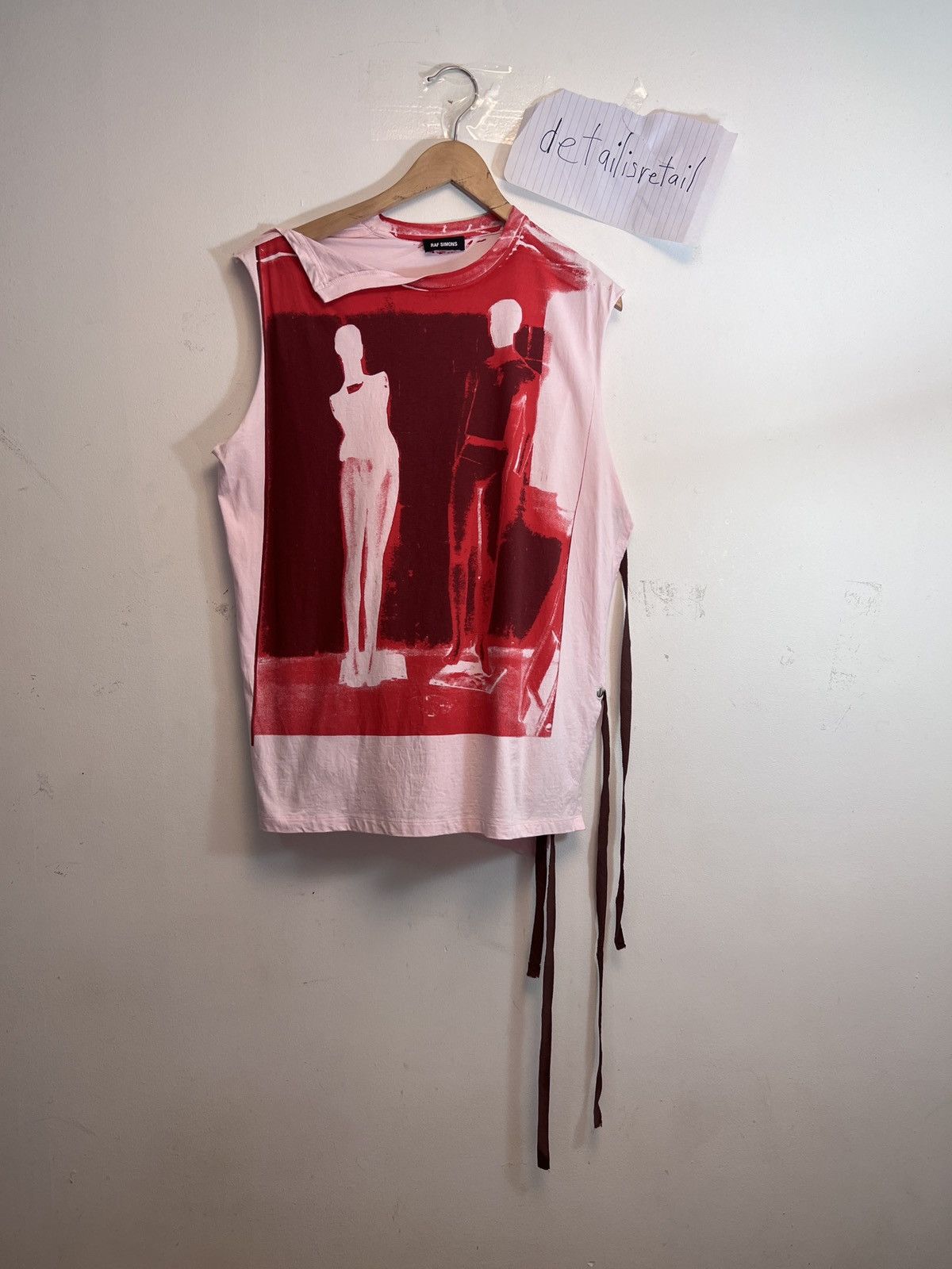 Raf by Raf Simons Raf By Raf Simons muscle tee Size US M / EU 48-50 / 2 - 1 Thumbnail