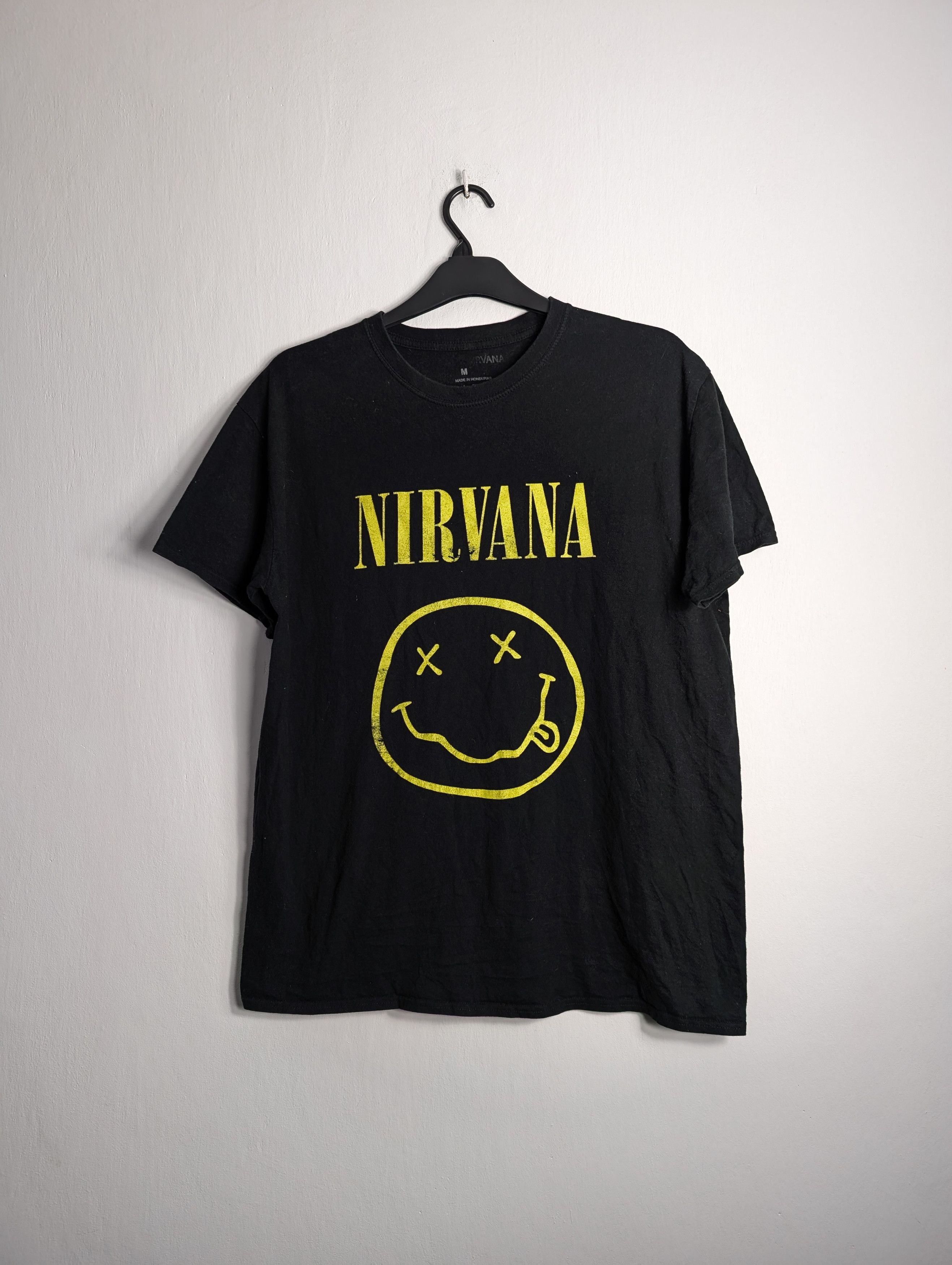 Band Tees × Nirvana Black T-shirt Nirvana Band Grunge Size US M / EU 48-50 / 2 - 1 Thumbnail