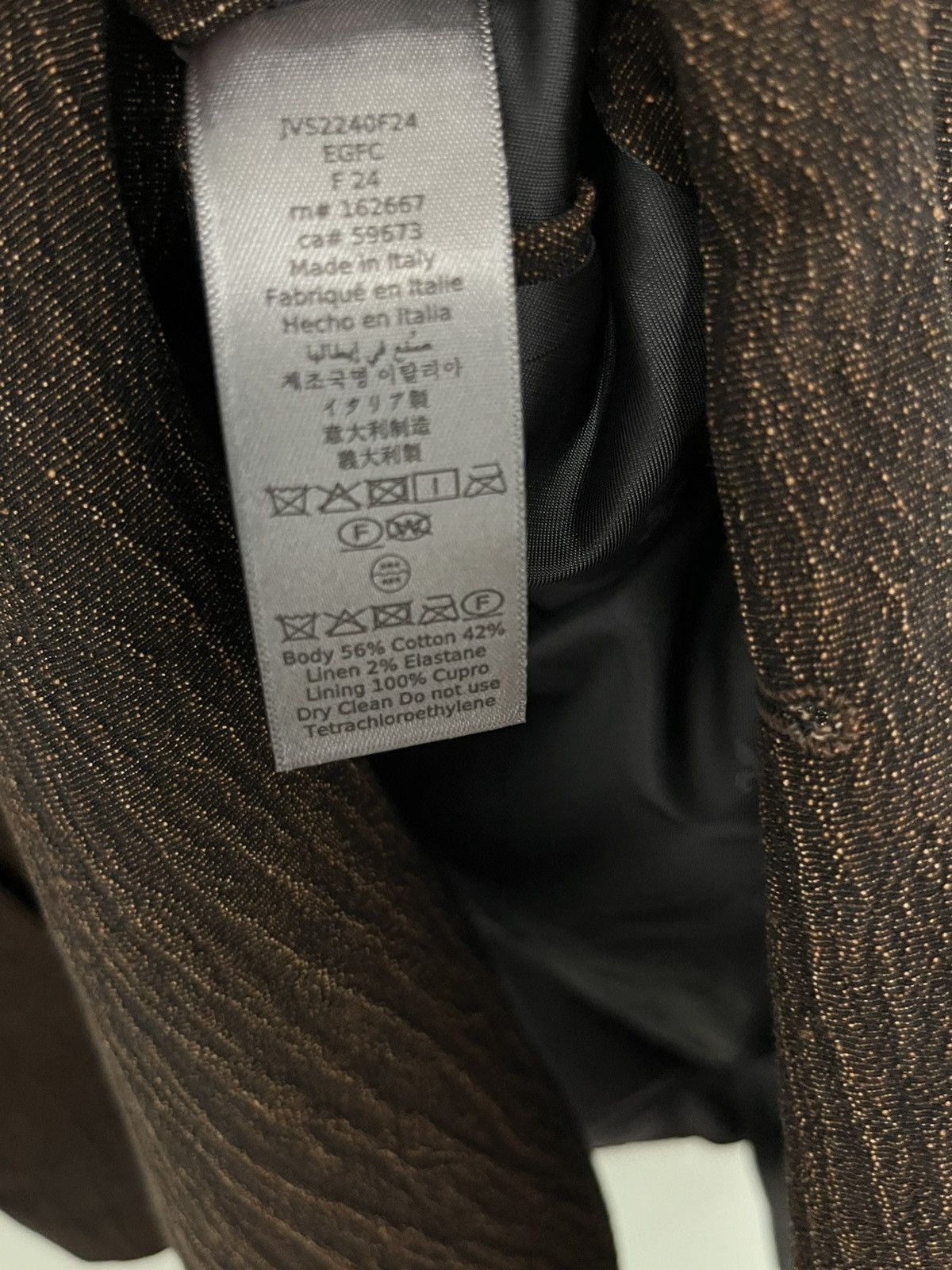 John Varvatos Marine jacket size EU 48 USA 38 Size US M / EU 48-50 / 2 - 10 Thumbnail