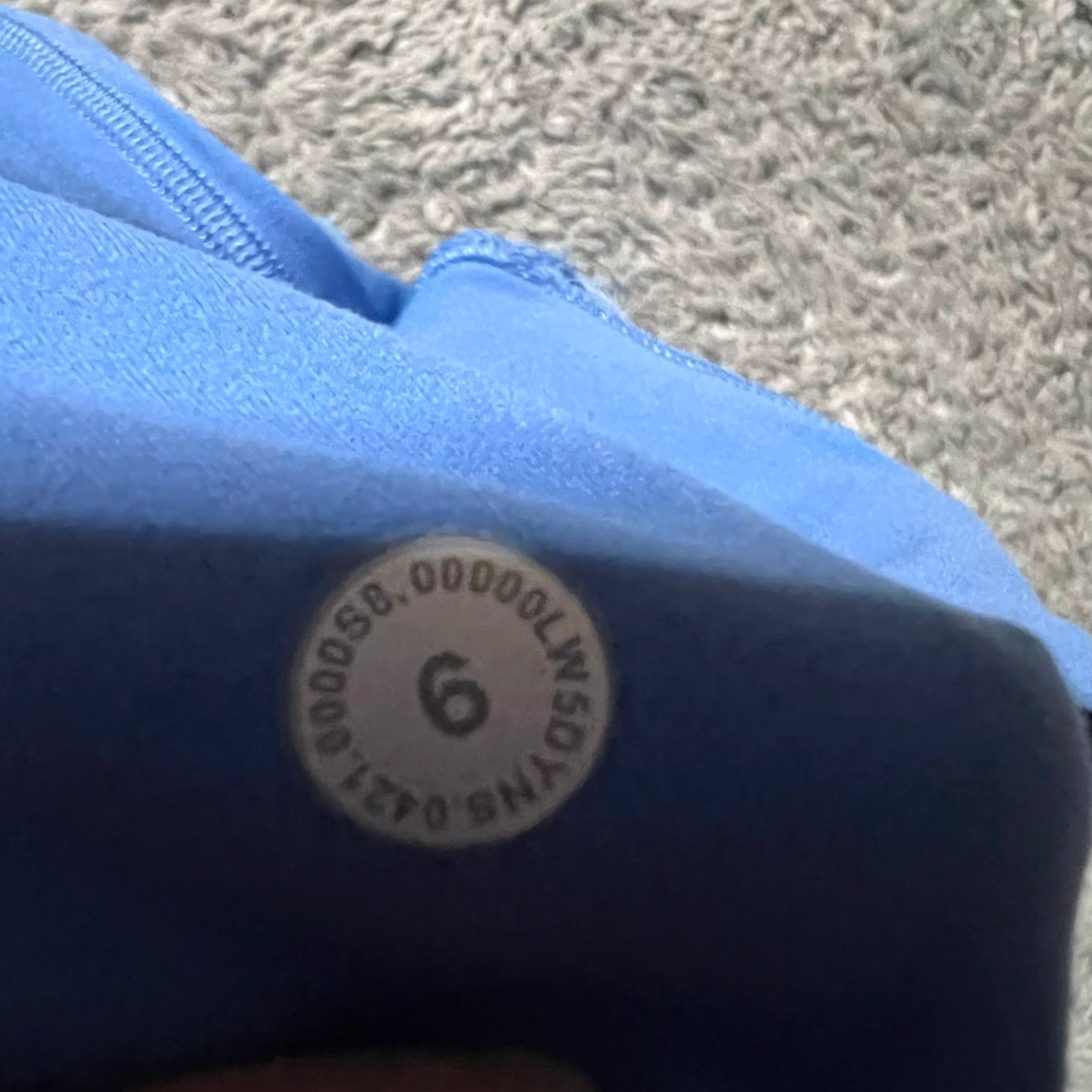 Lululemon Lululemon Leggings Pants Womens 6 Base Pace High Rise Nulux Blue Cropped Women Size 6 Womens Size 28" / US 6 / IT 42 - 6 Thumbnail