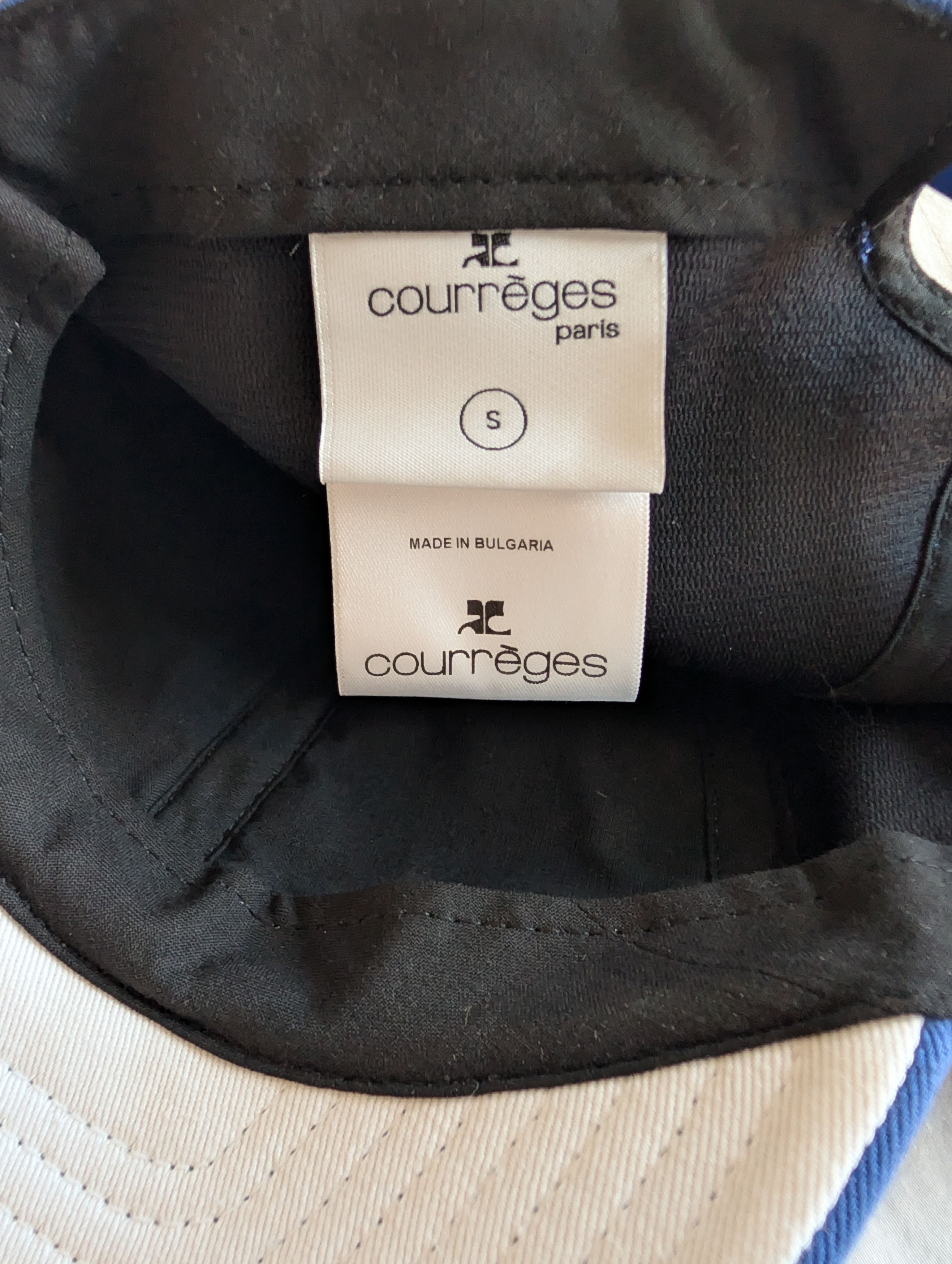 Courreges Courrèges signature AC cotton cap Size ONE SIZE - 5 Thumbnail