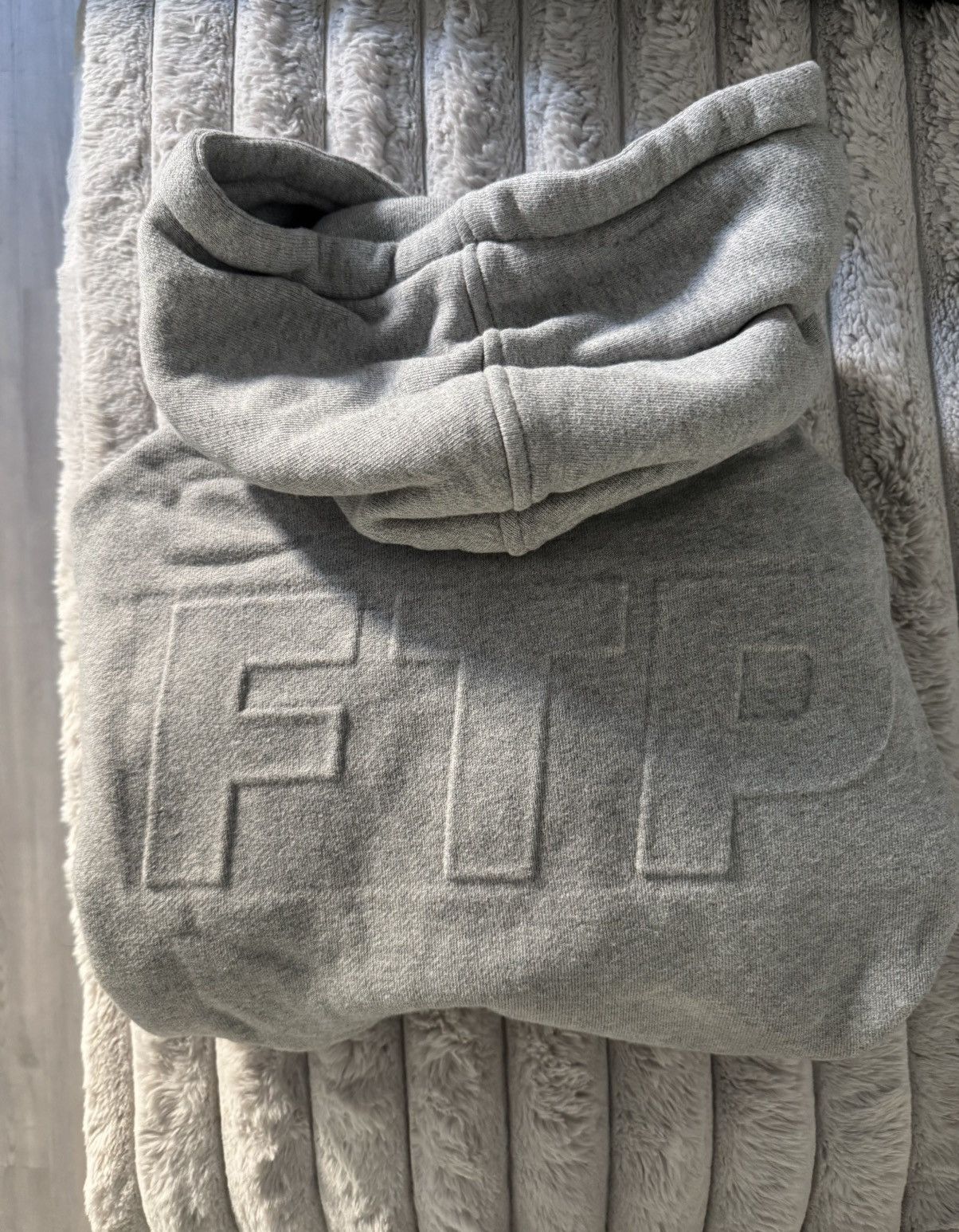 Fuck The Population FTP EMBOSSED LOGO PULLOVER heather GREY G59 suicideboy staff Size US M / EU 48-50 / 2 - 2 Thumbnail