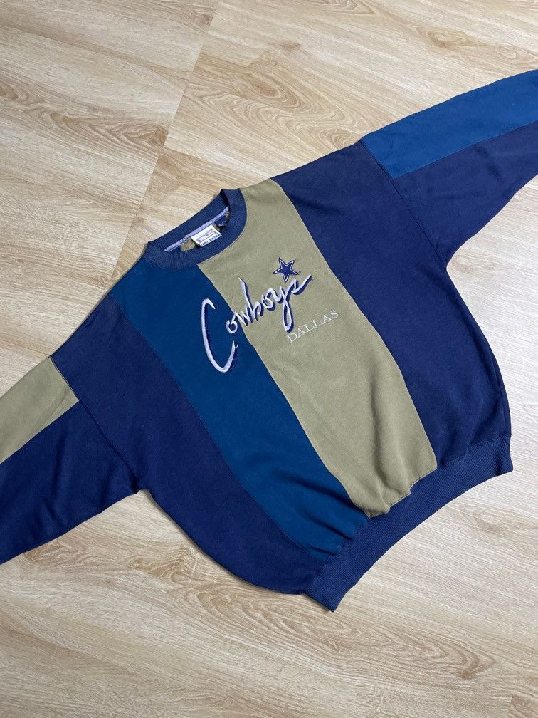 NFL × Vintage Vintage Dallas Cowboys Sweatshirt Size US XL / EU 56 / 4 - 3 Thumbnail