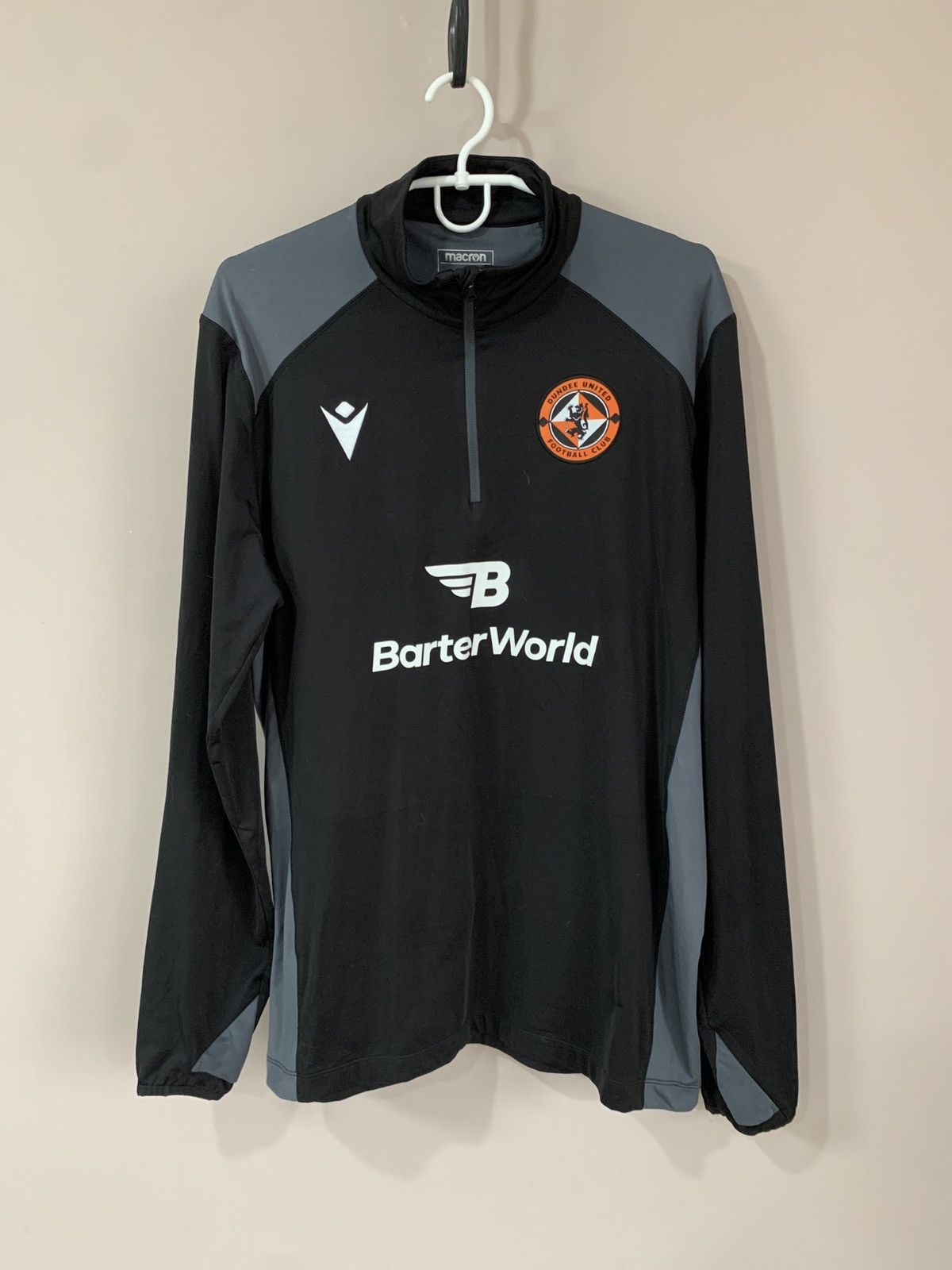 Macron Dundee United Football Long Sleeve Shirt Macron Soccer Sz L Size US L / EU 52-54 / 3 - 1 Thumbnail