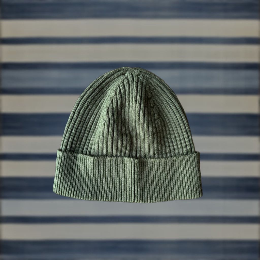 Diesel VINTAGE Diesel Beanie Hat Unisex Adults One Size Green Reversible 90s Style Knit Acrylic Soldier Fall Winter Italy Size ONE SIZE - 1 Thumbnail