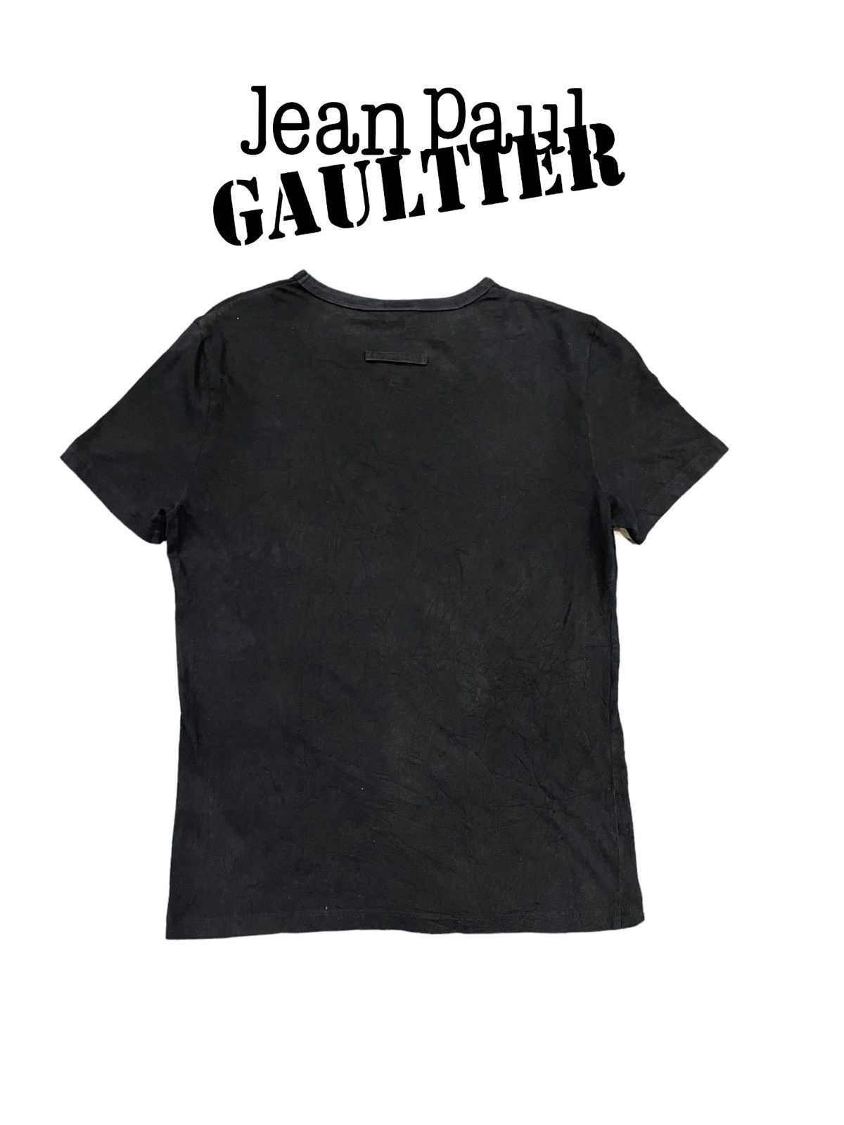 Jean Paul Gaultier Vintage Jean Paul Gaultier Homme Distressed Tee Size S / US 4 / IT 40 - 5 Thumbnail