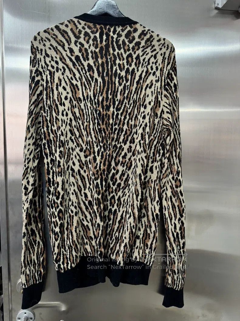Wacko Maria Wacko Maria Leopard-print knitted cardigan Size US M / EU 48-50 / 2 - 6 Thumbnail