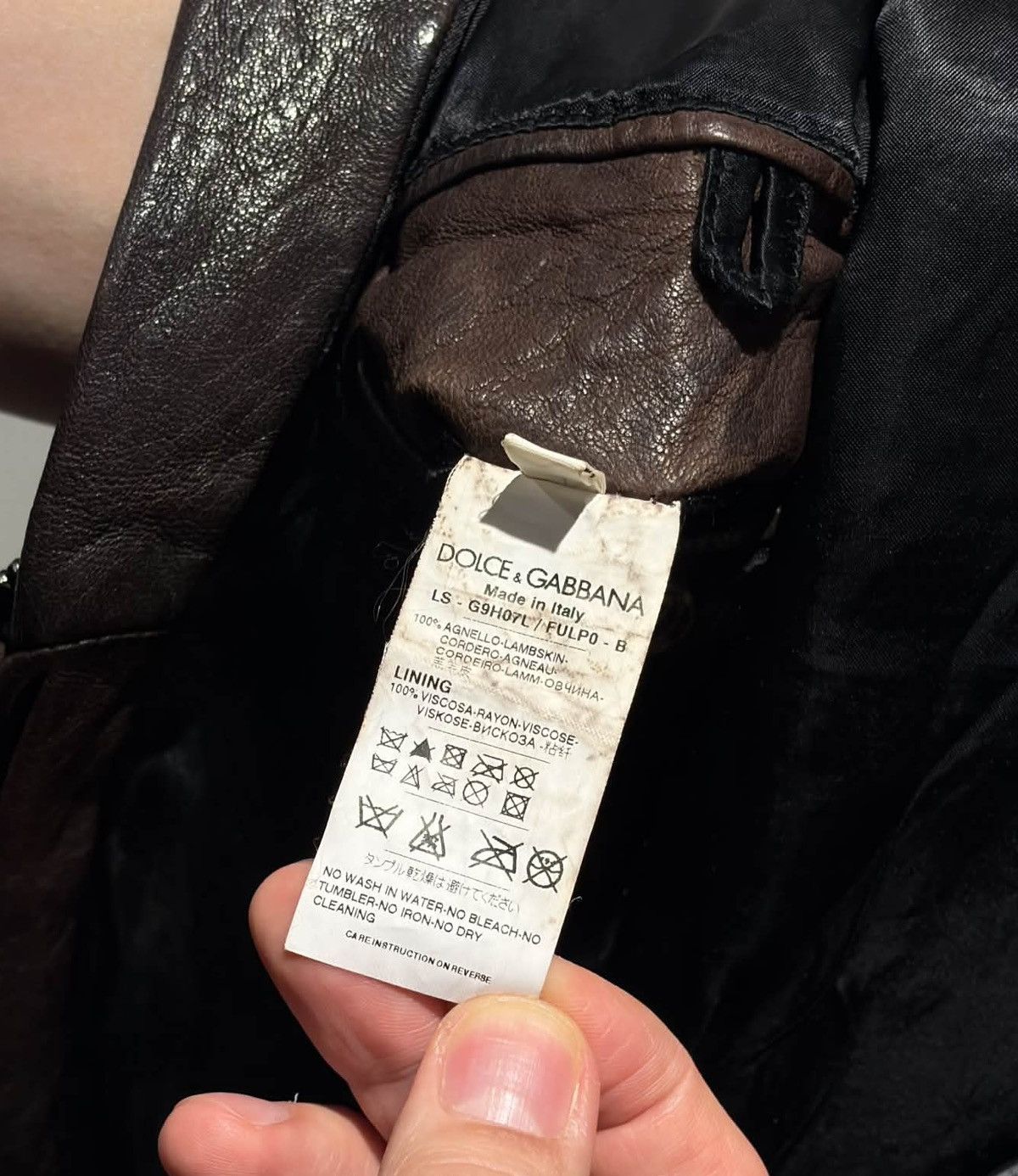 Dolce & Gabbana Dolce & Gabbana lambskin jacket Size US M / EU 48-50 / 2 - 6 Thumbnail