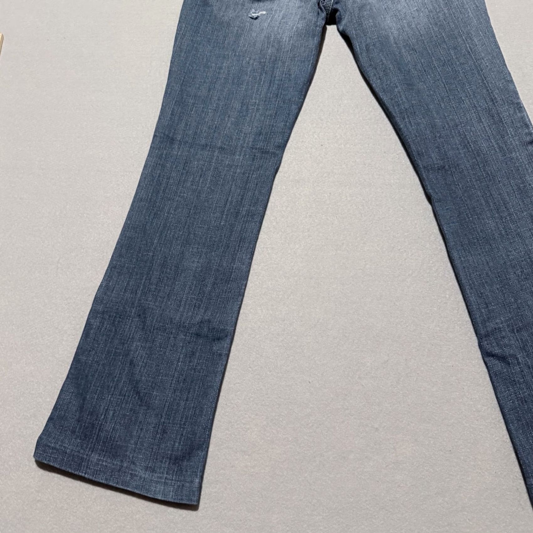 Abercrombie & Fitch Abercrombie & Fitch Jeans Women's Blue Low Rise Bootcut Flared 6 Pockets Denim 5-Pocket Design W28 XS? Size 28" / US 6 / IT 42 - 7 Thumbnail