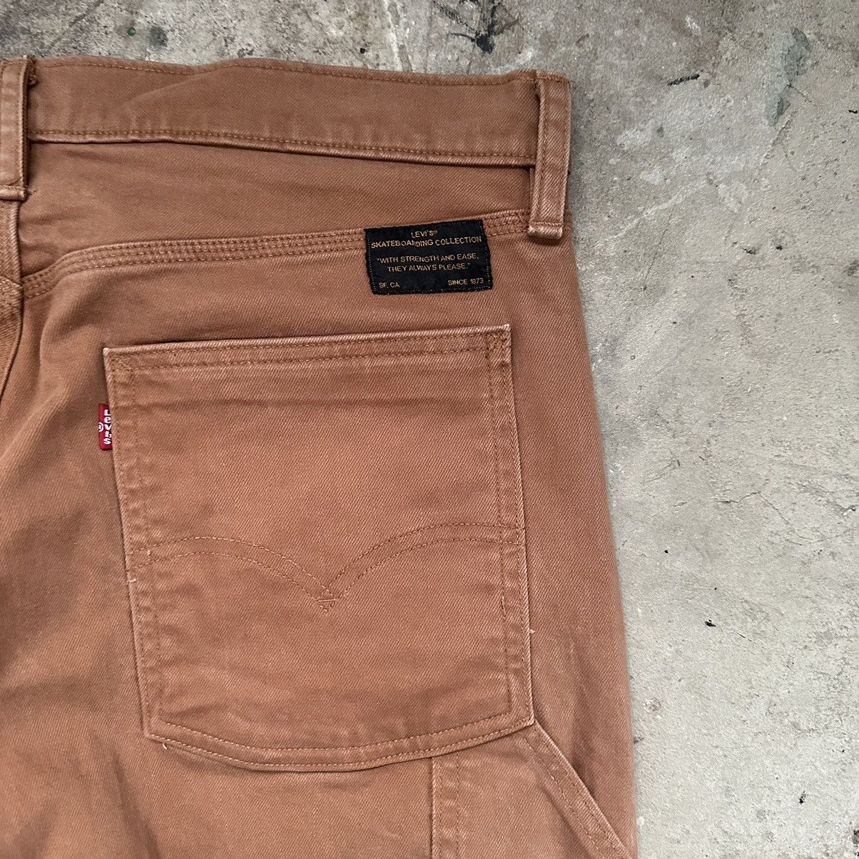 Levi's BAGGY LEVIS CARPENTER skateboarding canvas pants Size US 36 / EU 52 - 7 Thumbnail