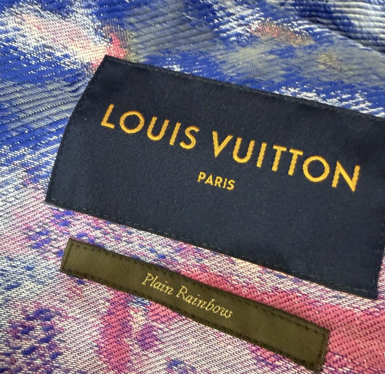 Louis Vuitton Louis Vuitton 48 Virgil Abloh's Patchwork Hoodie Jacket Size US M / EU 48-50 / 2 - 6 Thumbnail