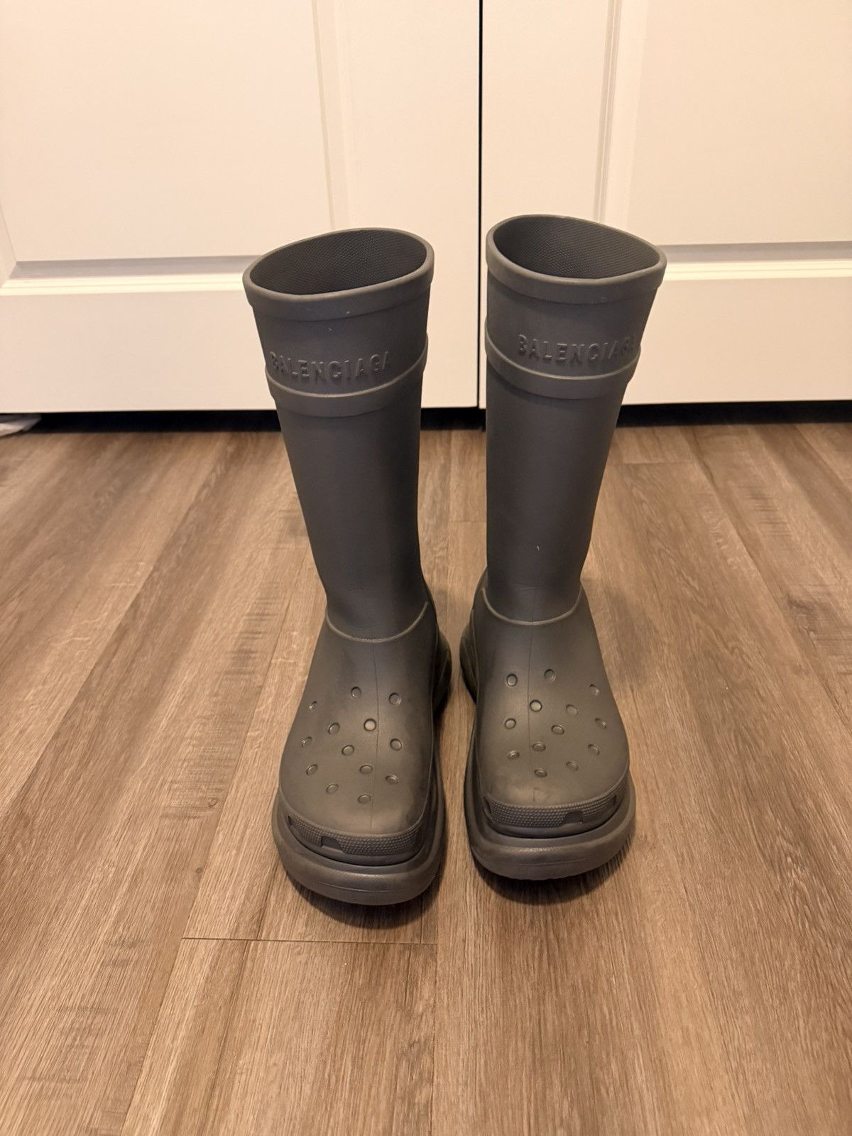 Balenciaga Grey Balenciaga x Crocs Boot Size US 11 / EU 44 - 3 Thumbnail