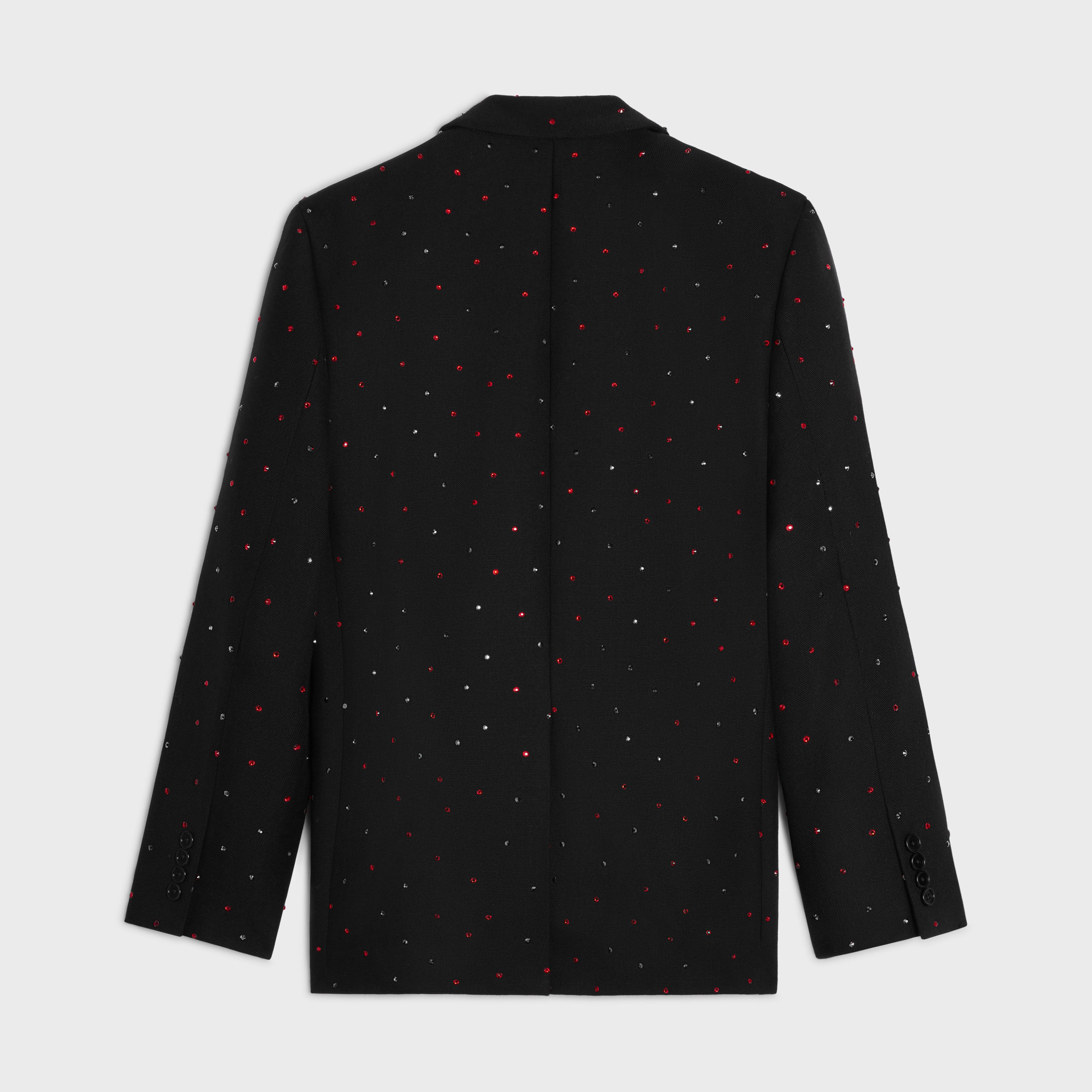 Celine o1bcso1str0825 2V53V435X Classic Jacket in Noir/Carbonne Size US S / EU 44-46 / 1 - 2 Thumbnail