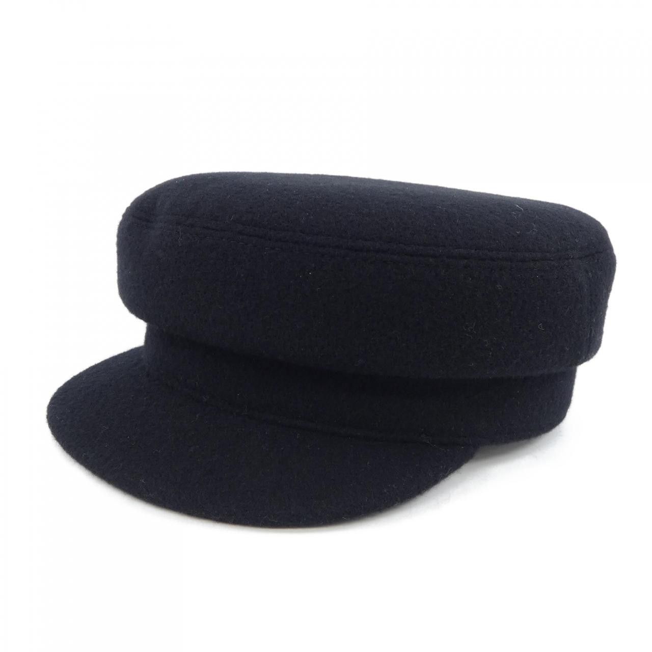 Hermes Hermes Clou de Selle Cashmere Blend Cap 57 Textile Hats DUTY FREE for USA