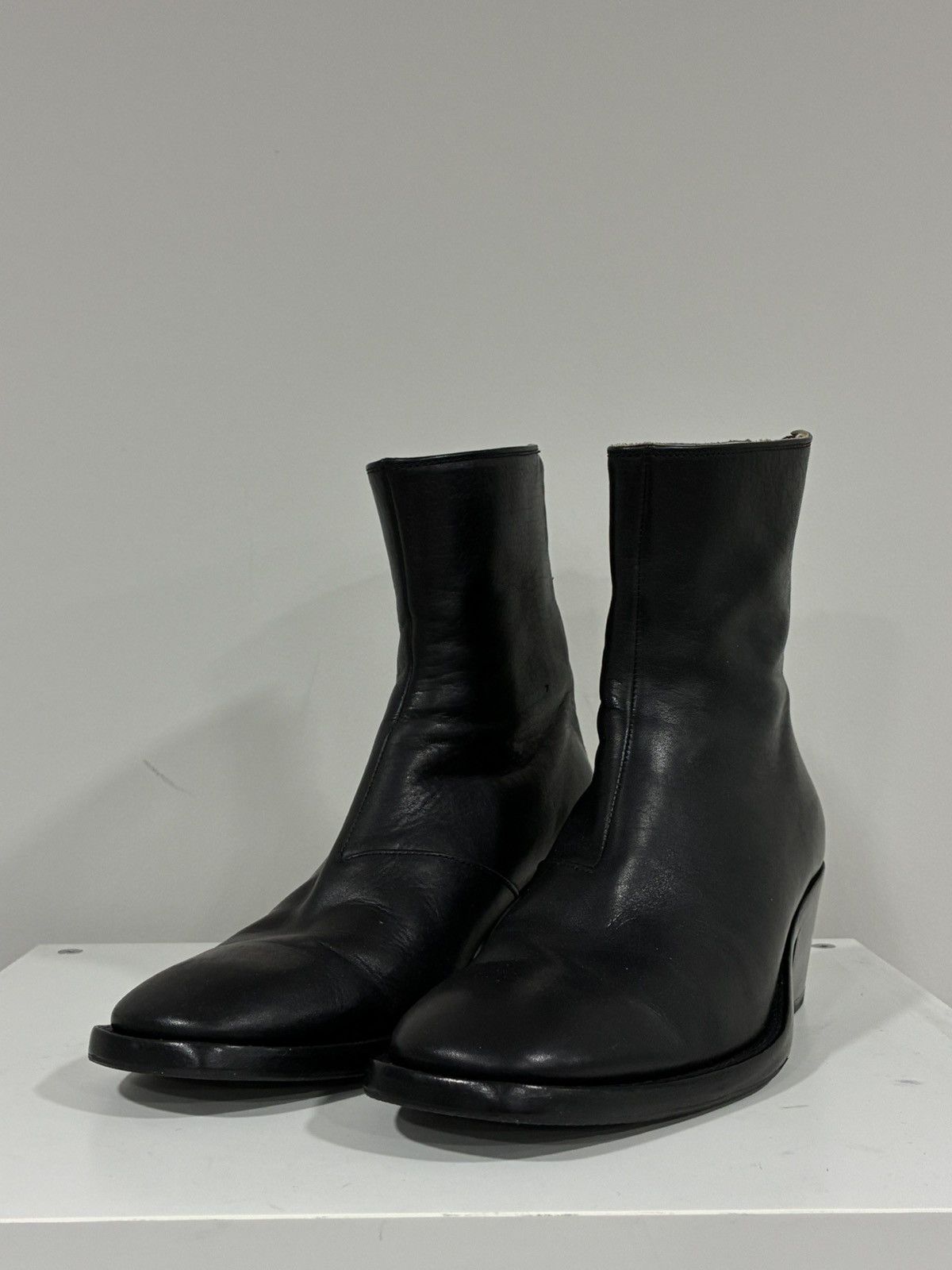 Acne Studios Square Toe Leather Boot. Size US 8 EU 41 Size US 8 / EU 41 - 7 Thumbnail