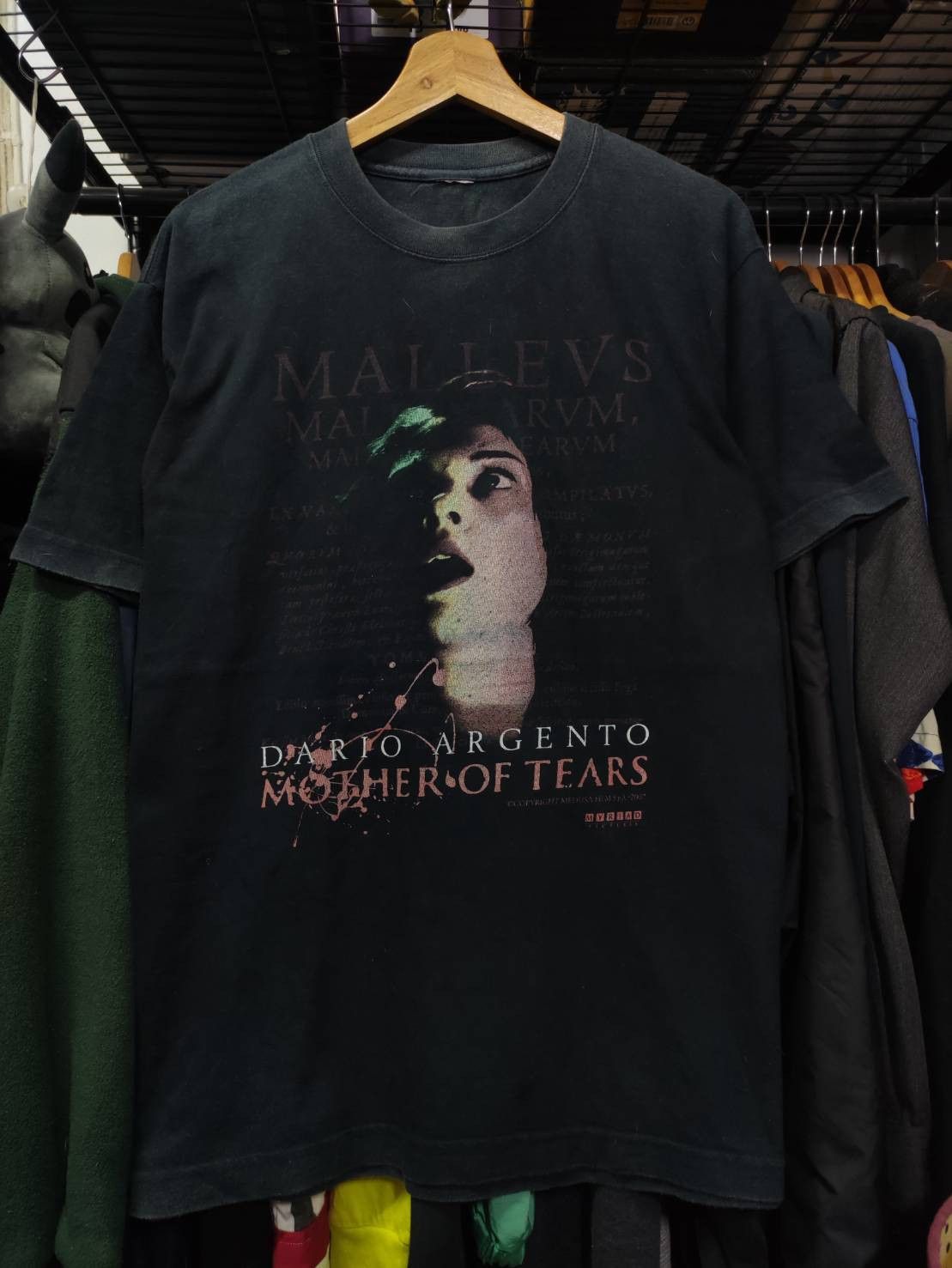 Vintage Rare! Vtg 00's Dario Argento " Mother of Tears " Movie Promo Size US L / EU 52-54 / 3 - 3 Thumbnail
