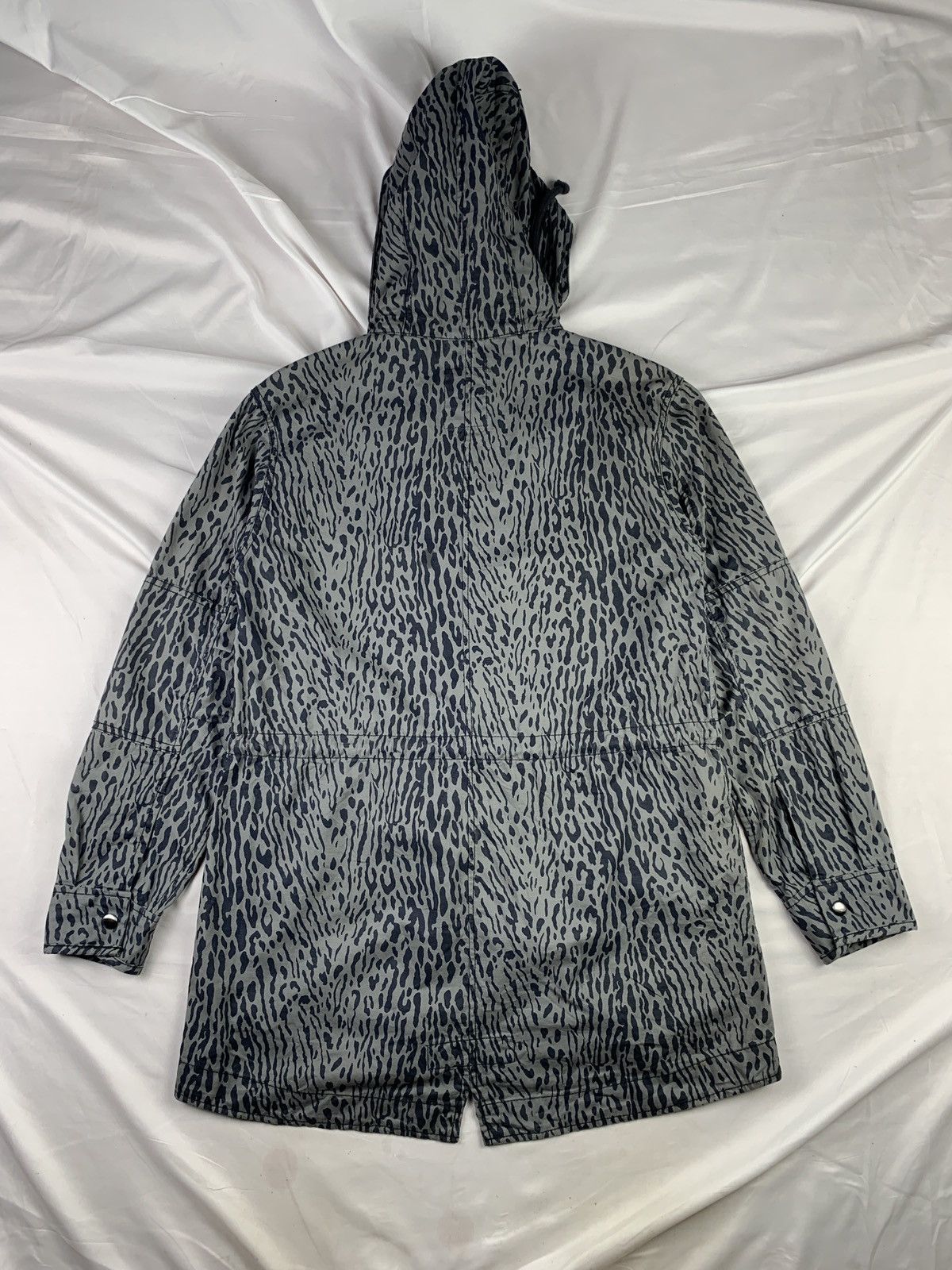 Gap 2000s Gap USA Snow Leopard Camo Fish Tail Parka Jacket Size US S / EU 44-46 / 1 - 2 Thumbnail