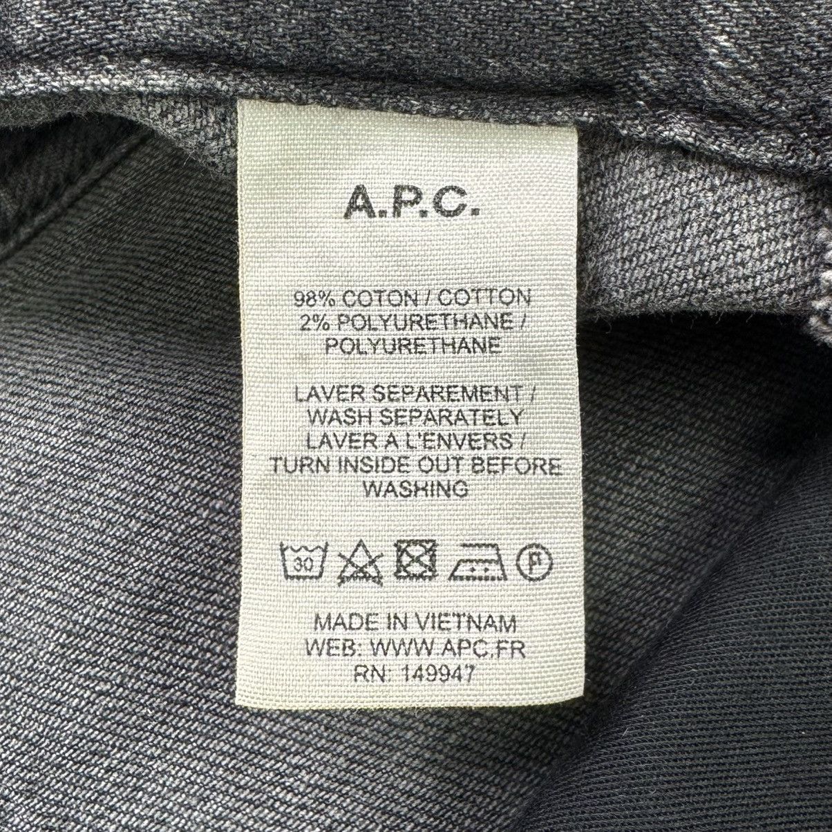 A.P.C. A.P.C. GRAY PETIT NEW STANDARD DENIM Size US 30 / EU 46 - 4 Thumbnail
