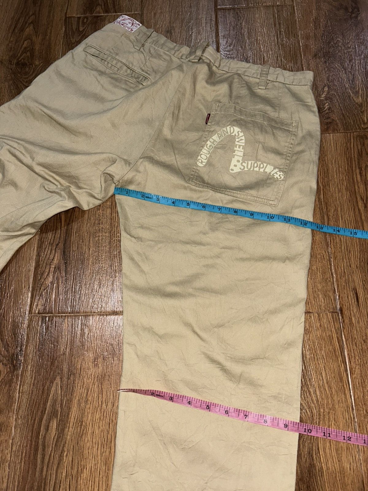 Evisu Evisu Rough and Swell Supplies Seagull Embroidery Pants Size US 32 / EU 48 - 13 Thumbnail