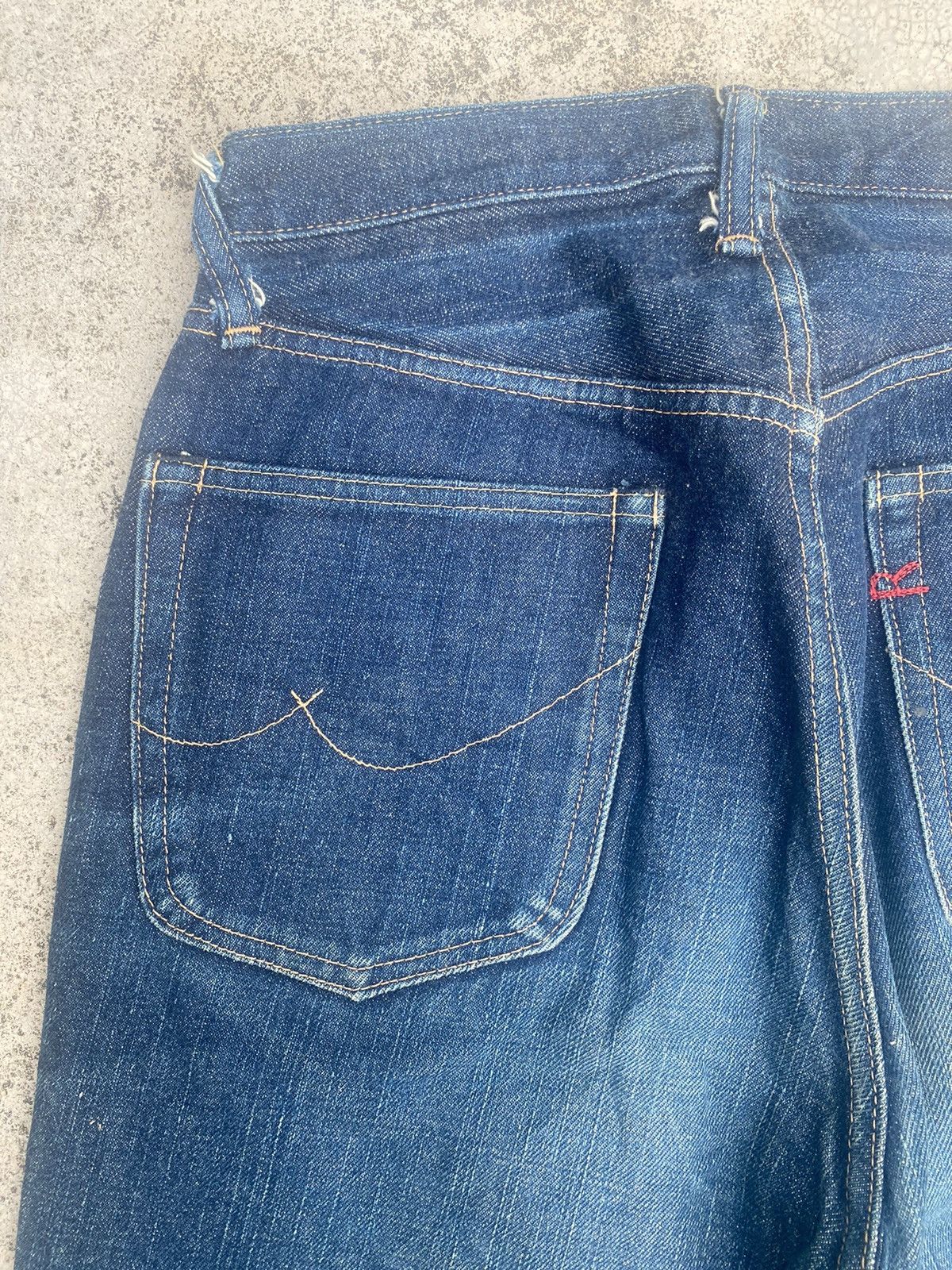 45rpm × Japanese Brand Japanese Brand 45rpm Loose Clawmark Denim Size US 27 - 18 Thumbnail