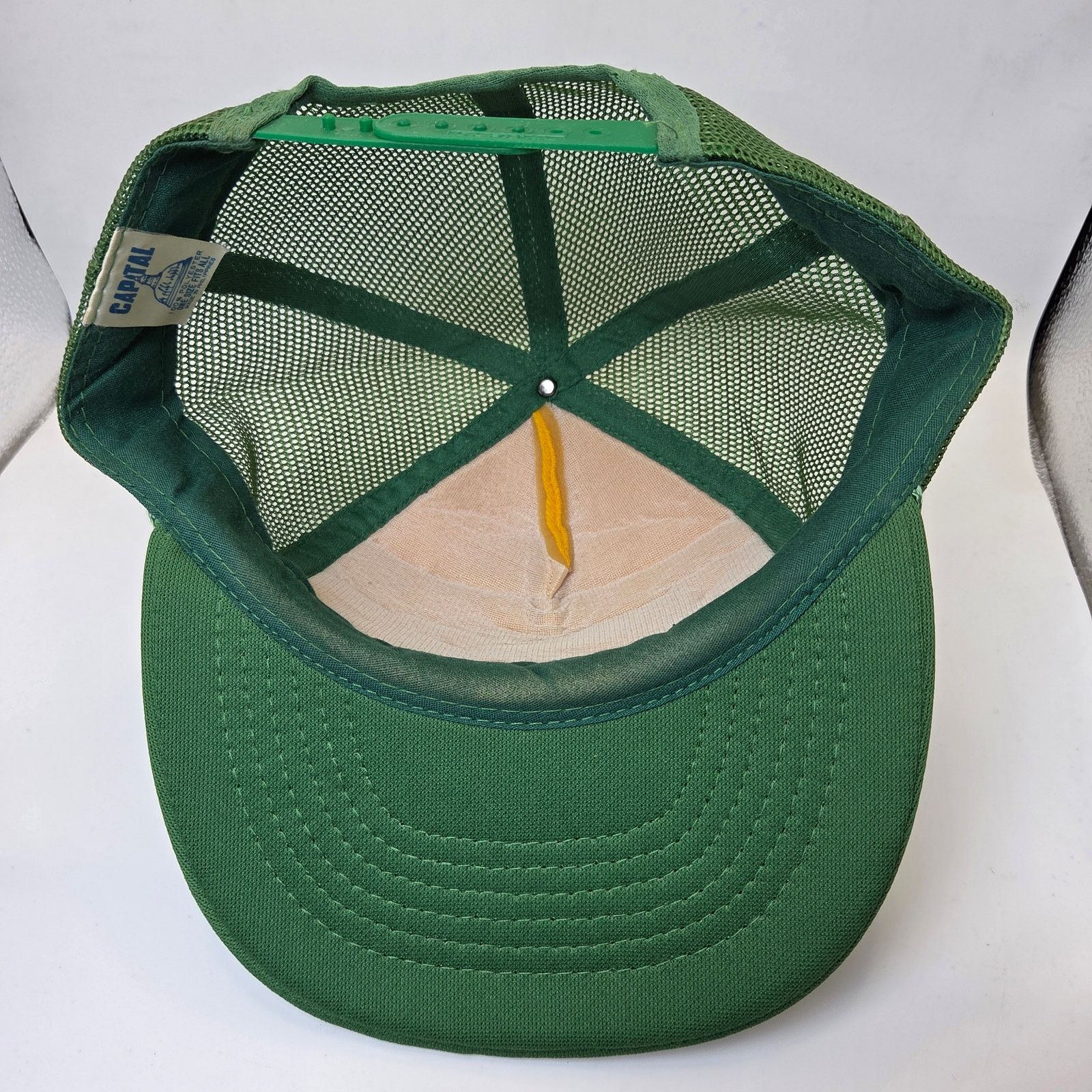 John Deere John Deere Farmfest 1986 Vintage Trucker Hat Size ONE SIZE - 7 Thumbnail