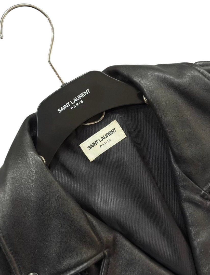 Saint Laurent Paris SS17 Saint Laurent “Darth Vader” L17 Leather Jacket Size US M / EU 48-50 / 2 - 2 Thumbnail