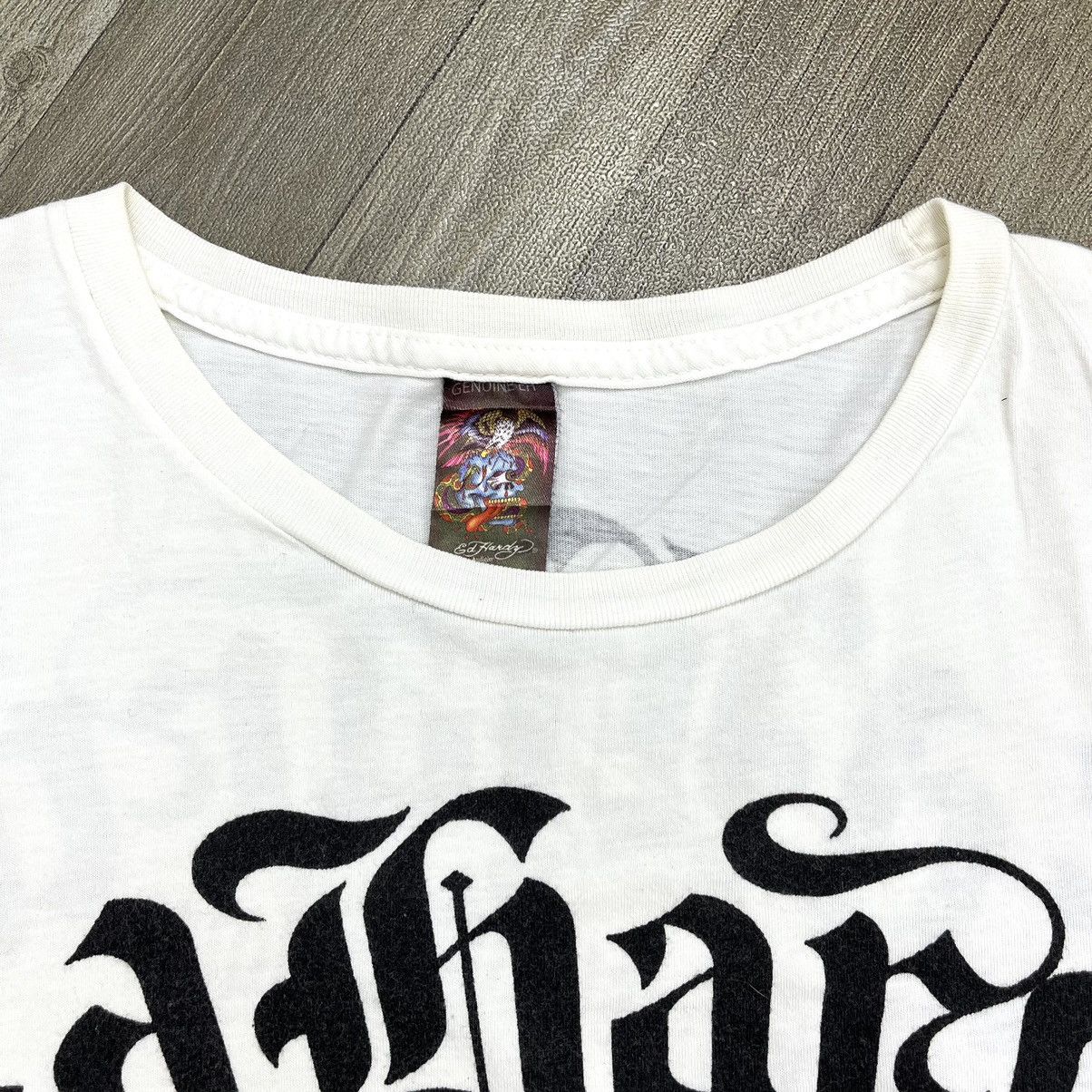 Christian Audigier × Ed Hardy × Vintage Y2K Ed Hardy by Christian Audigier Skull Snake Grunge Tee Size US XXL / EU 58 / 5 - 5 Thumbnail