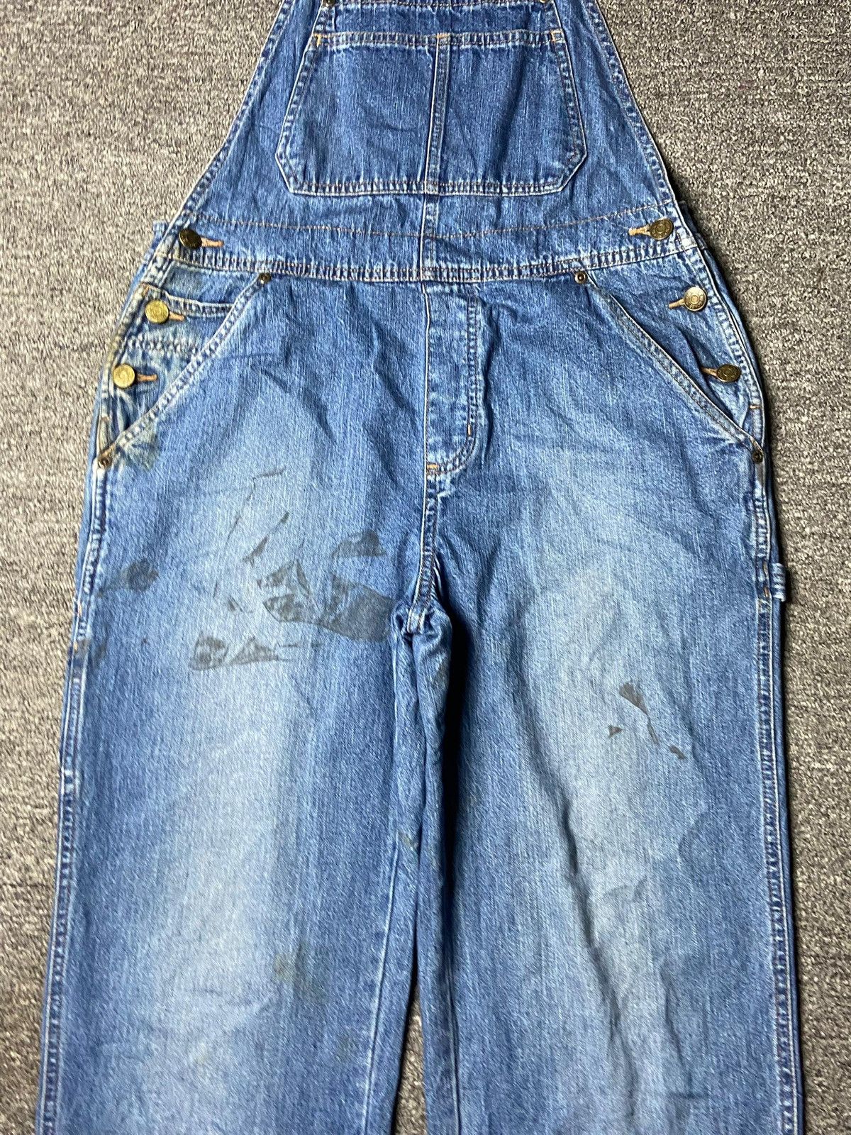 Cherokee Vintage CHEROKEE Denim Jeans Overalls (162) Size US 33 - 10 Thumbnail