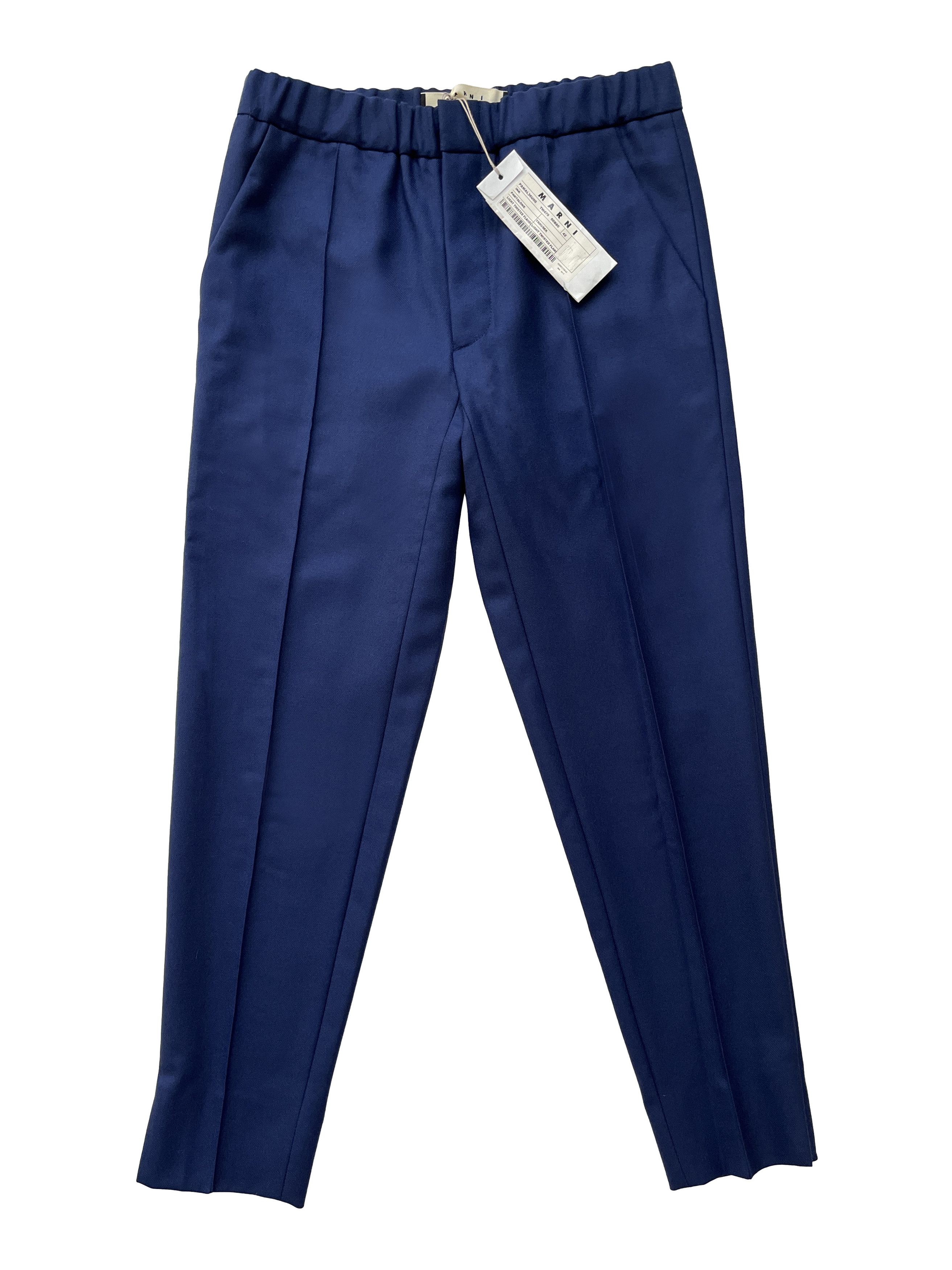 ⚡️QUICK SALE⚡️Marni Blue Elastic Waist Pants Trousers