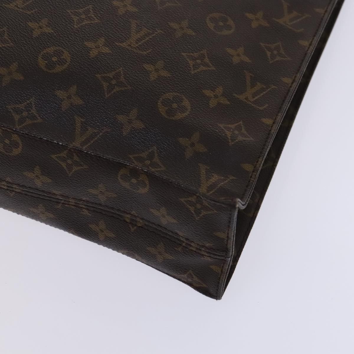 Louis Vuitton LOUIS VUITTON Monogram Sac Plat Hand Bag M51140 Size ONE SIZE - 9 Thumbnail