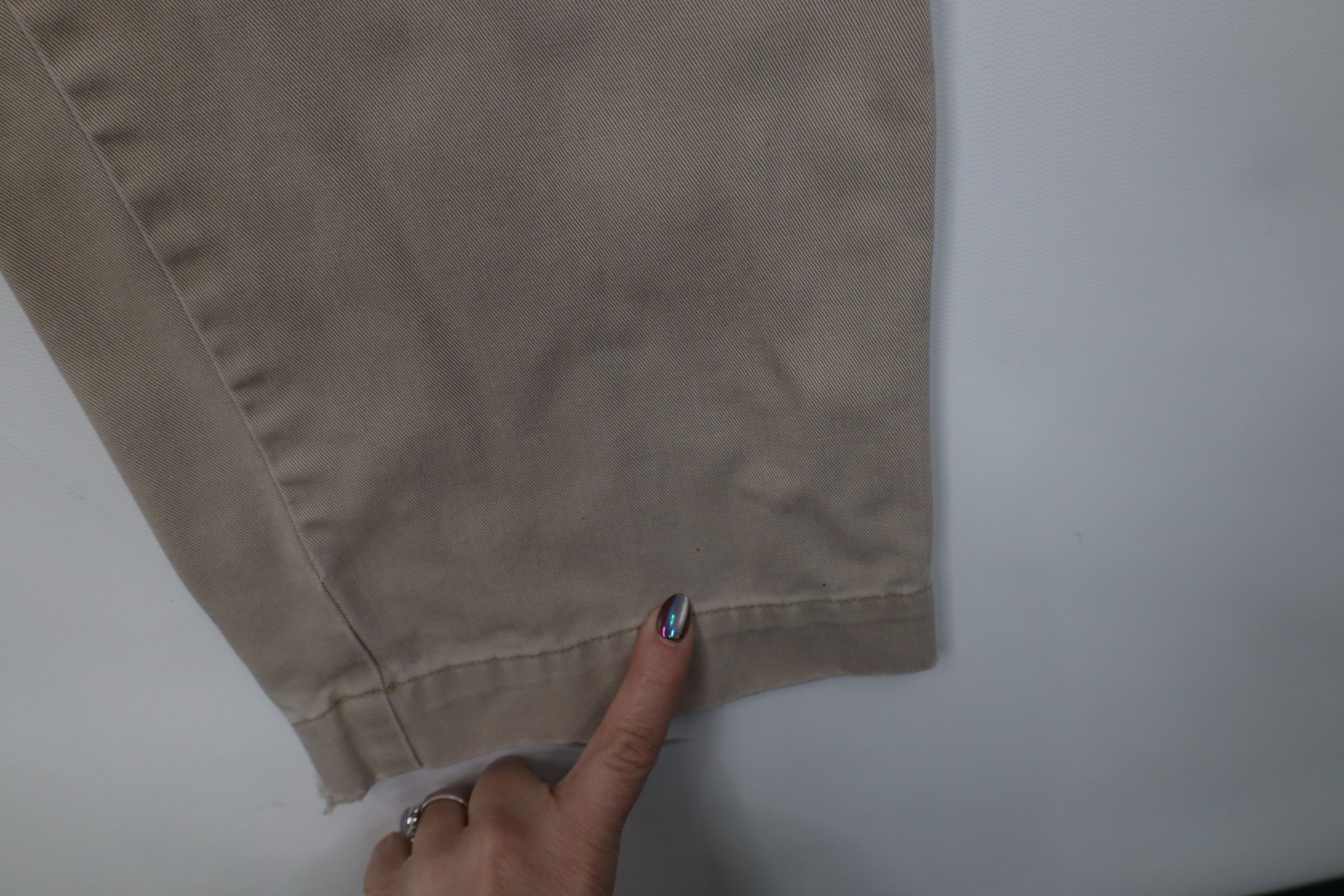 Ralph Lauren Vintage 90s Ralph Lauren Philip Cotton Chino Pants Beige Size US 30 / EU 46 - 6 Thumbnail