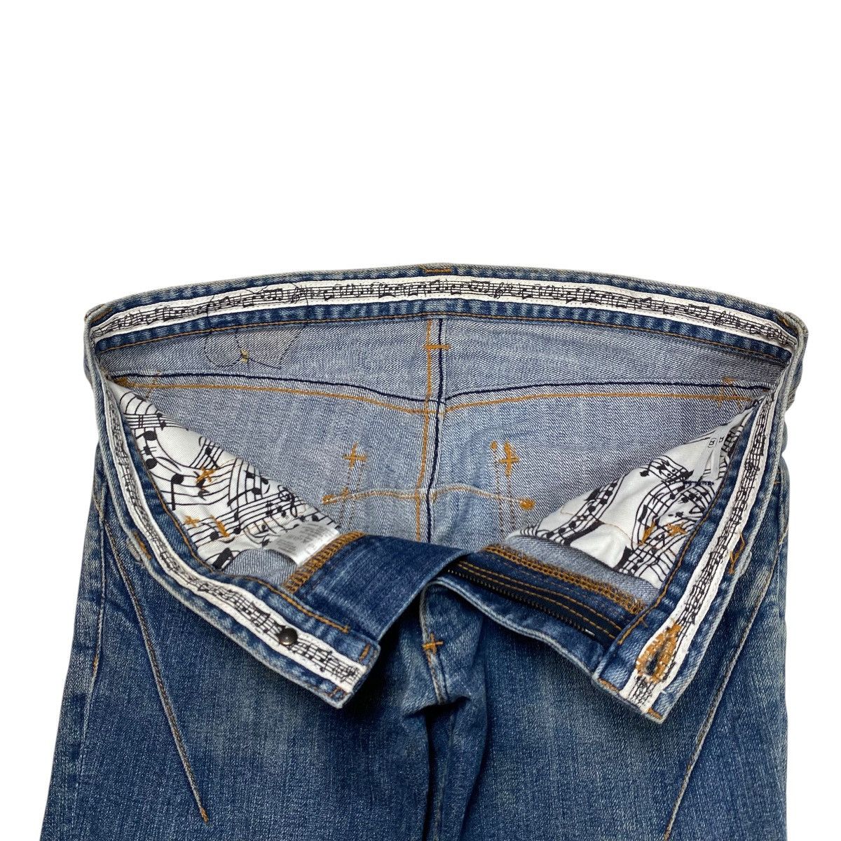 Number (N)ine Number Nine Pain Denim Pants Size US 32 / EU 48 - 3 Thumbnail
