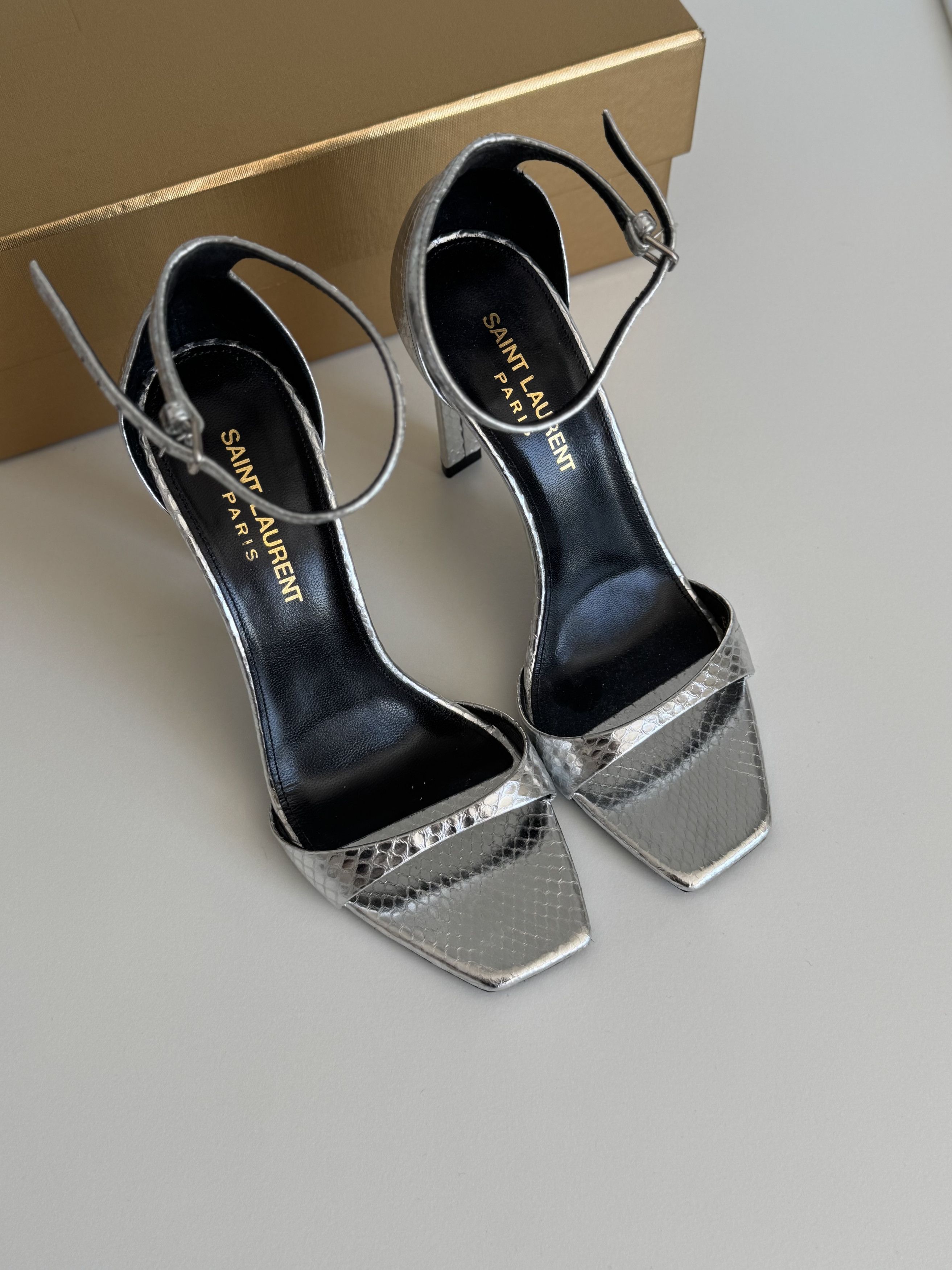 Saint Laurent Paris Saint Laurent Heels | Rare | Size 35,5 Size US 5.5 / IT 35.5 - 1 Thumbnail