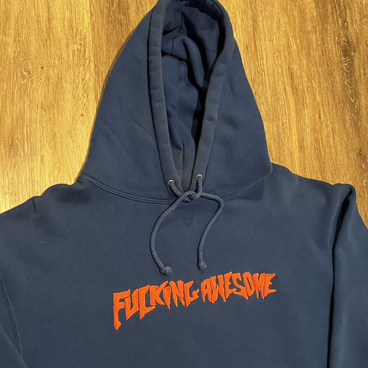 Fucking Awesome Fucking Awesome Og Logo hoodie Orange on blue Size US L / EU 52-54 / 3 - 1 Thumbnail
