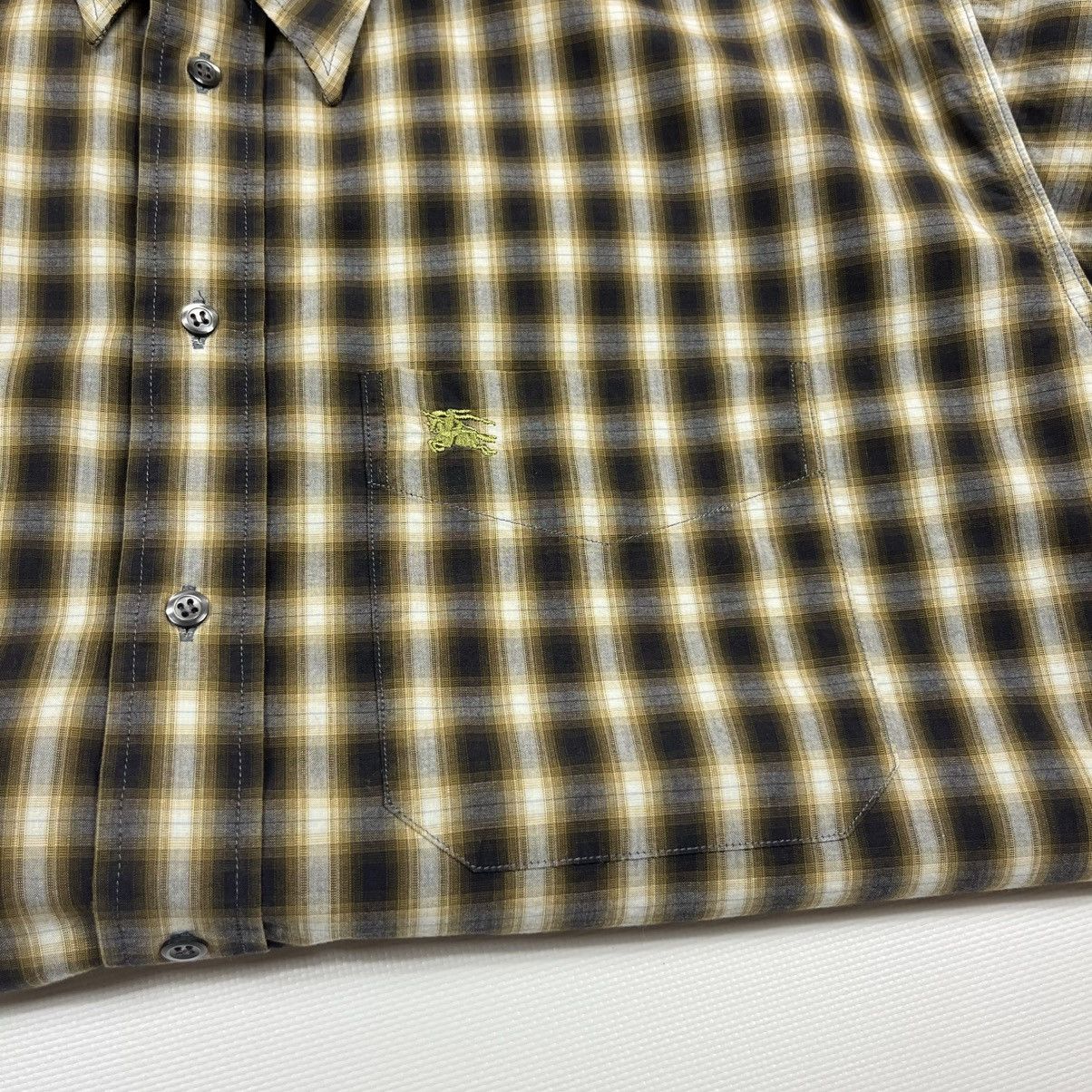 Burberry Vintage Burberrys of London Shirt Nova Check Long Sleeve Size US XXL / EU 58 / 5 - 6 Thumbnail