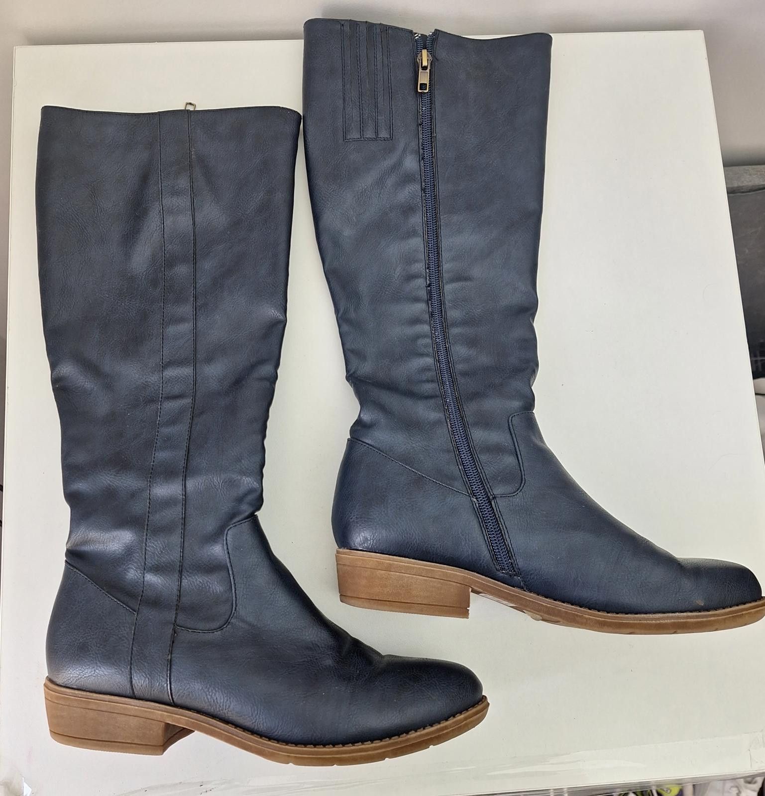 Designer I love Billy Knee High Blue Boots women size au/us 8 Size US 9 / IT 39 - 1 Thumbnail