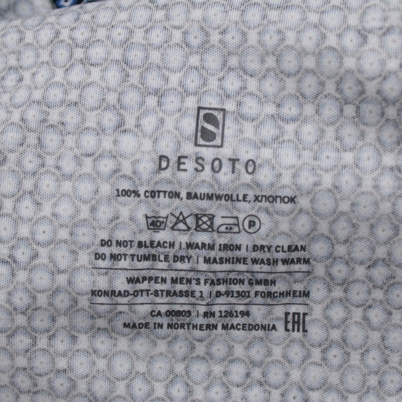 Other DeSoto New with tags Shirt Size M US In Blue Size US M / EU 48-50 / 2 - 9 Thumbnail