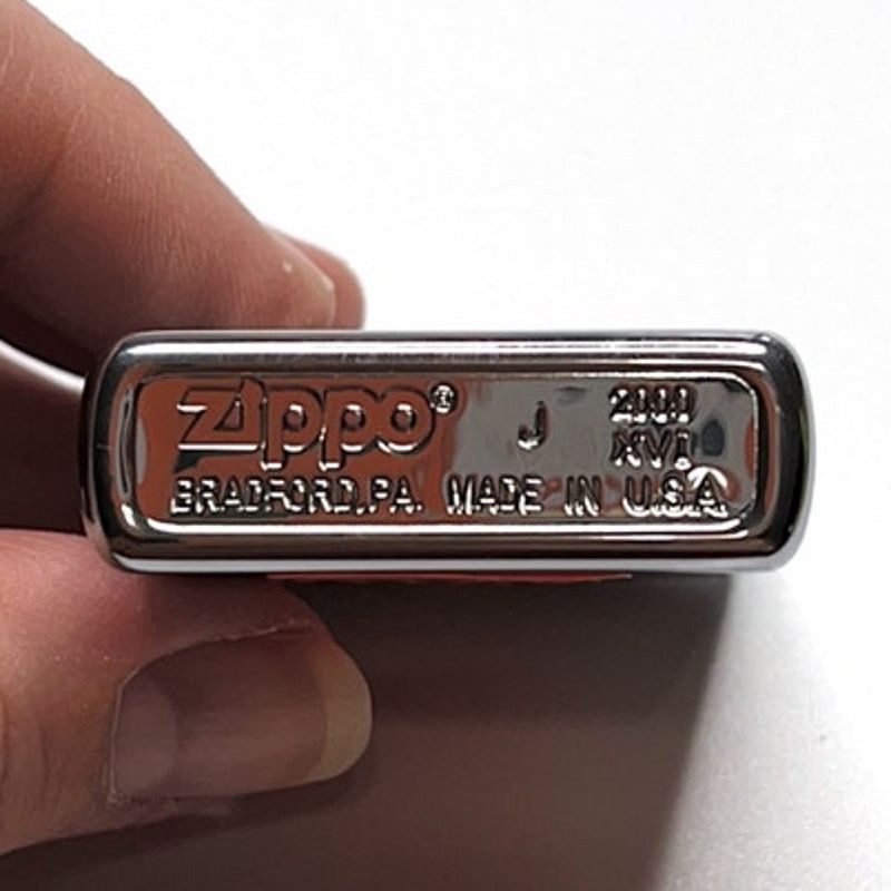 Zippo VINTAGE ZIPPO LIGHTER – Bad Girl –Brushed Chrome – 2000 –NIB Size ONE SIZE - 7 Thumbnail