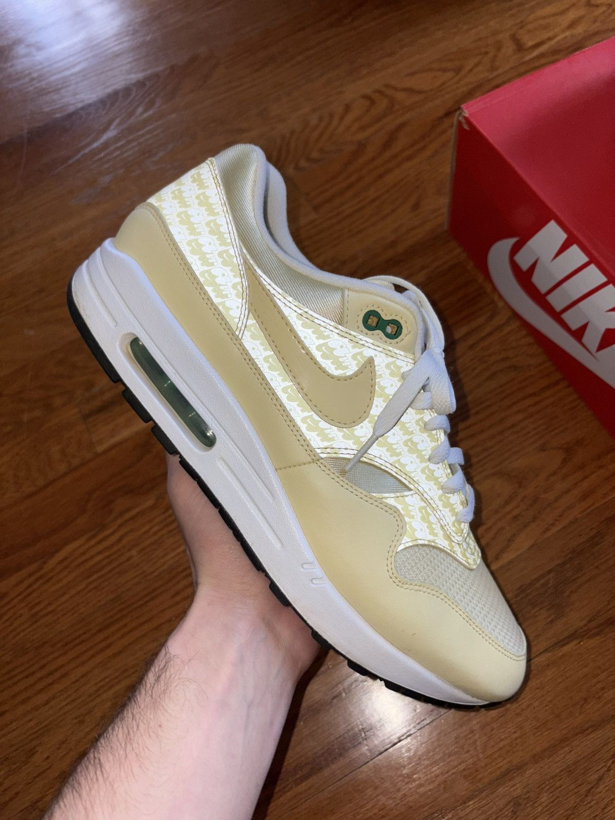 Nike Nike Air Max 1 Lemonade Size US 12 / EU 45 - 4 Thumbnail