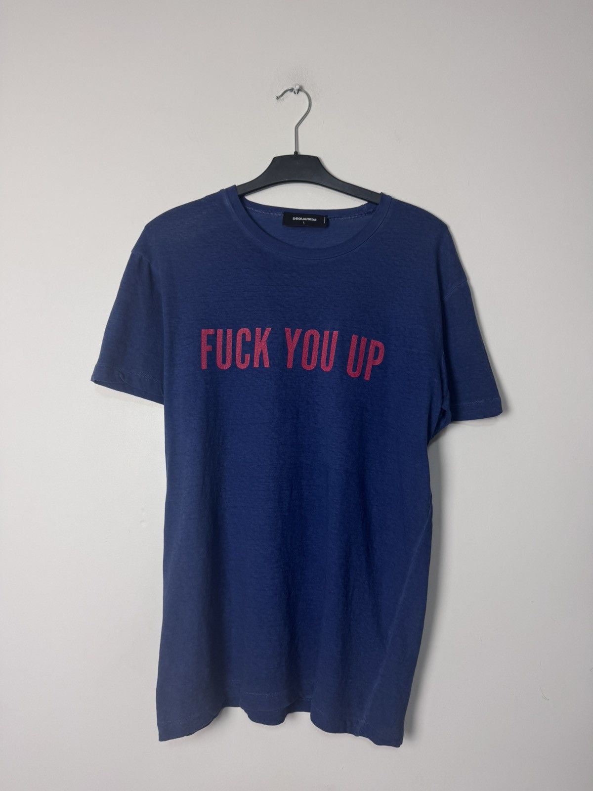 Dsquared2 Dsquared2 “Fuck You Up” Graphic Tee Made In Italy Archive Size US L / EU 52-54 / 3 - 2 Thumbnail