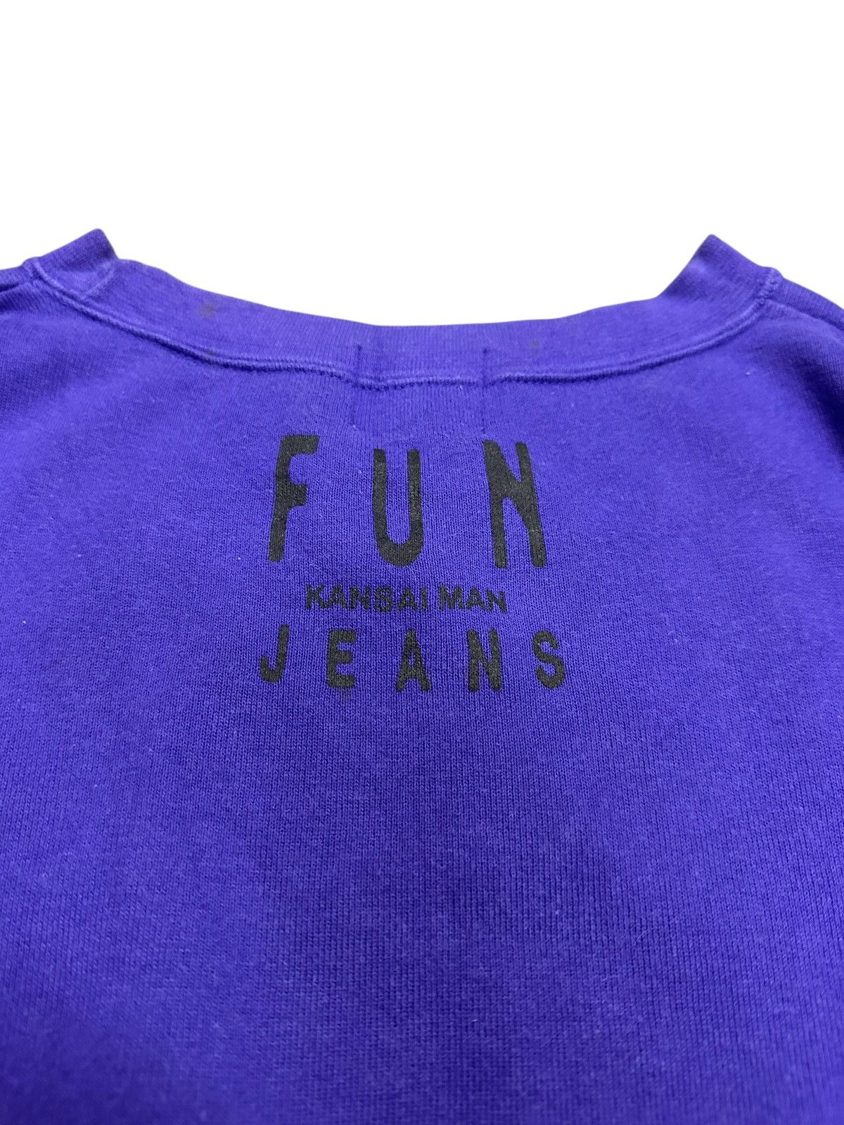Kansai Yamamoto Vintage Kansai Man by Kansai Yamamoto Fun Jeans Sweatshirt Size US M / EU 48-50 / 2 - 8 Thumbnail